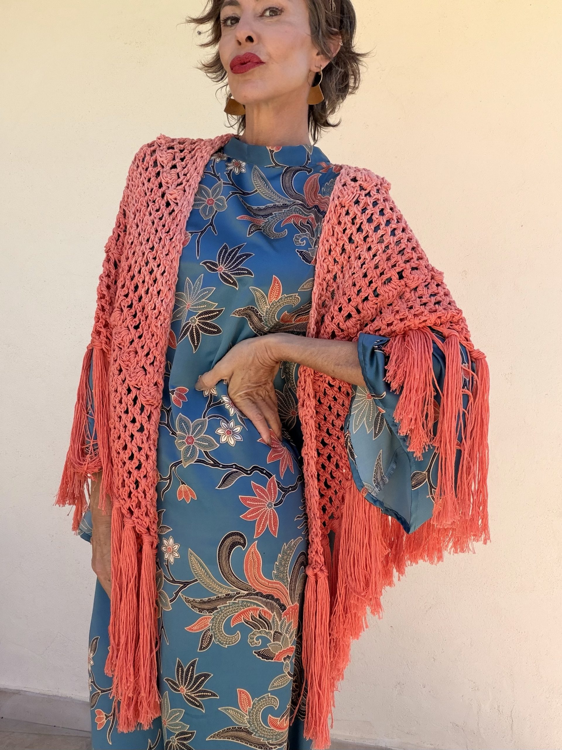 The Suri Dress in Blue - Image 10