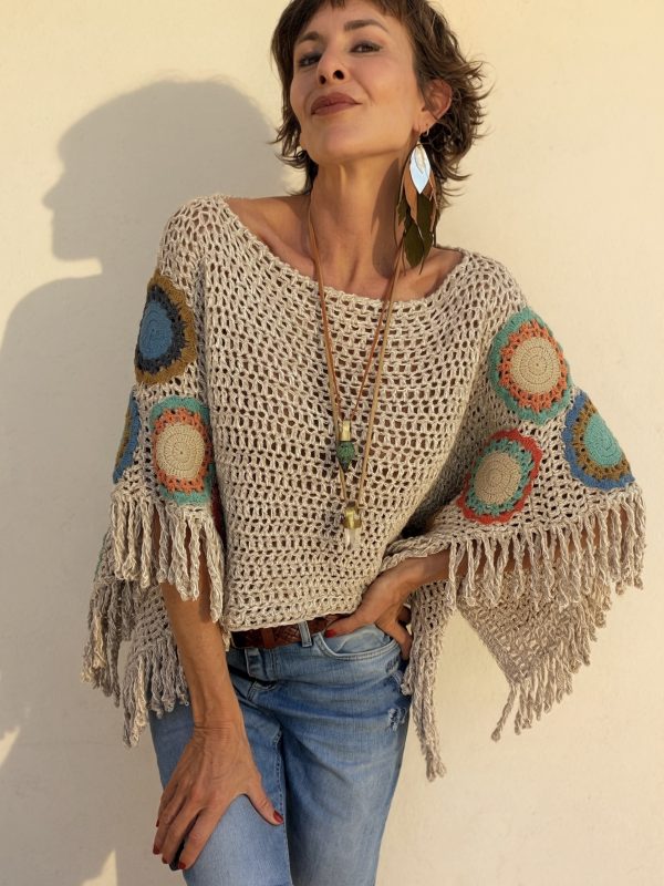 The Flower Power Ponchito