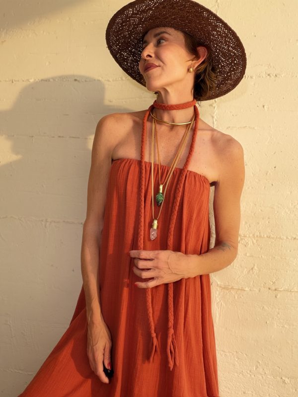 The Ibiza Dress Coral