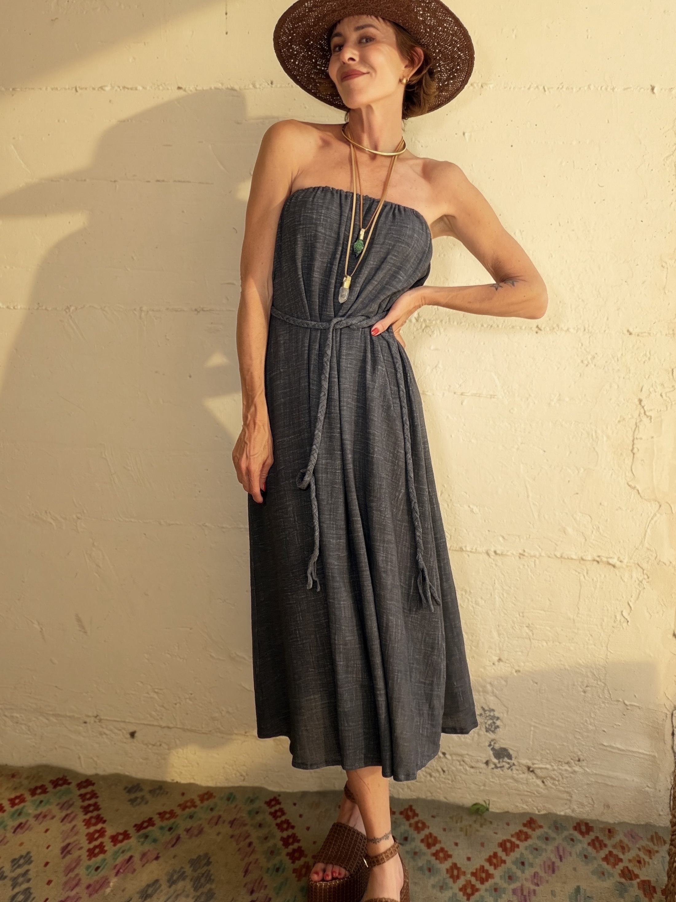 The Ibiza Dress Black - Image 3