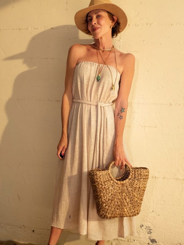 The Ibiza Dress Ivory