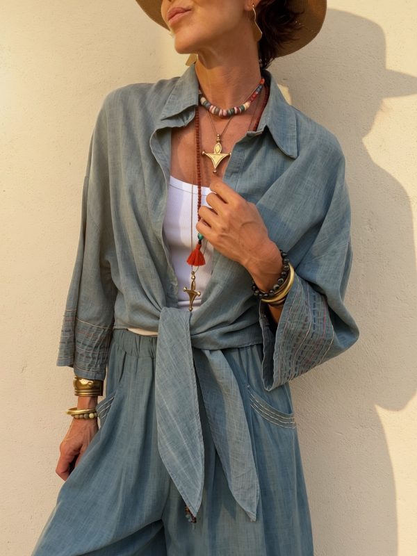 The Formentera Shirt Blue