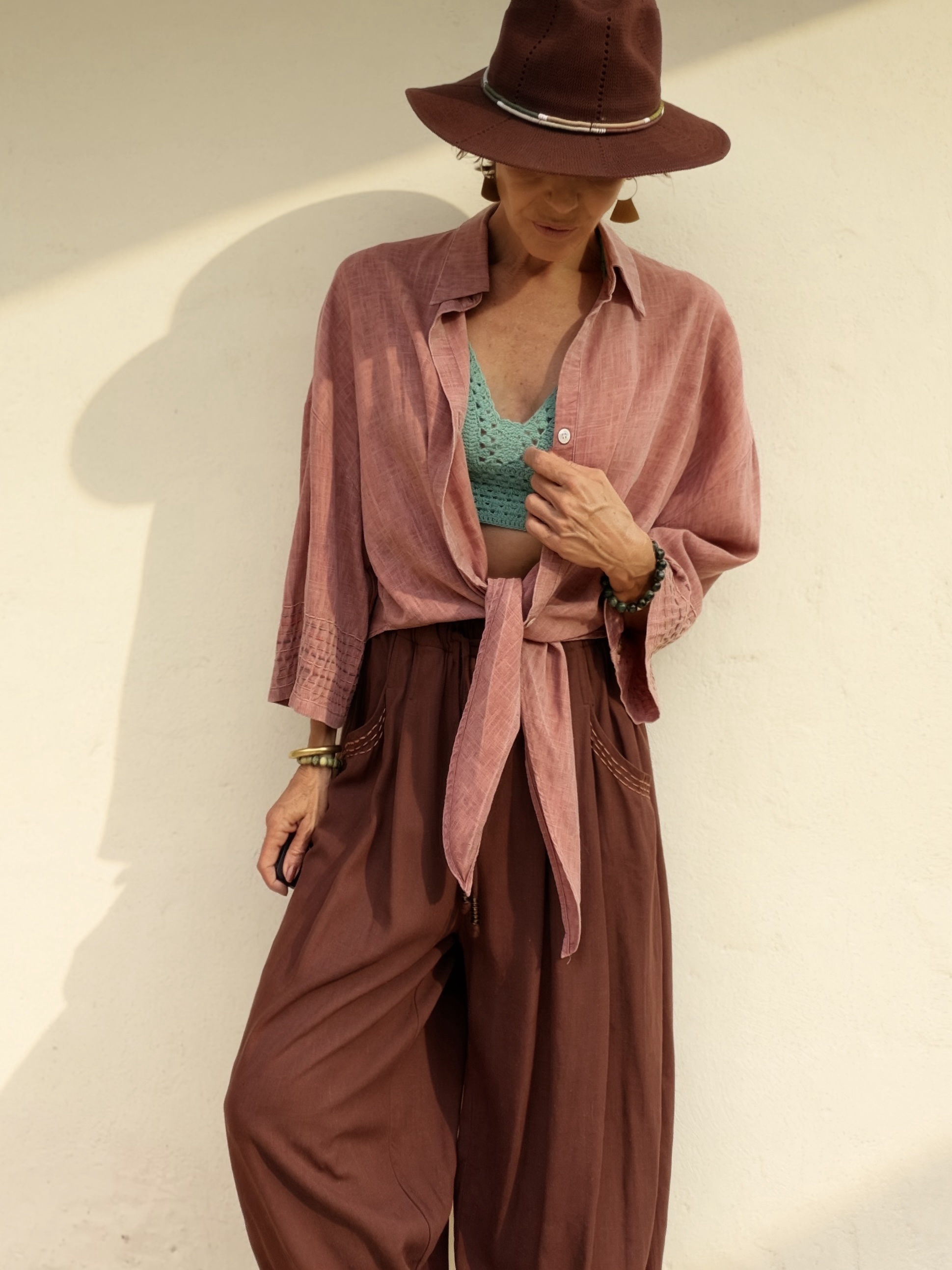 The Cairo Pant Brown - Imagen 6