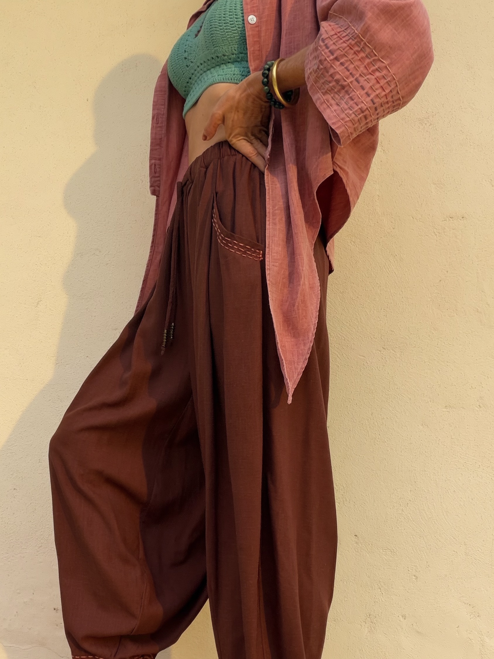 The Cairo Pant Brown - Imagen 7