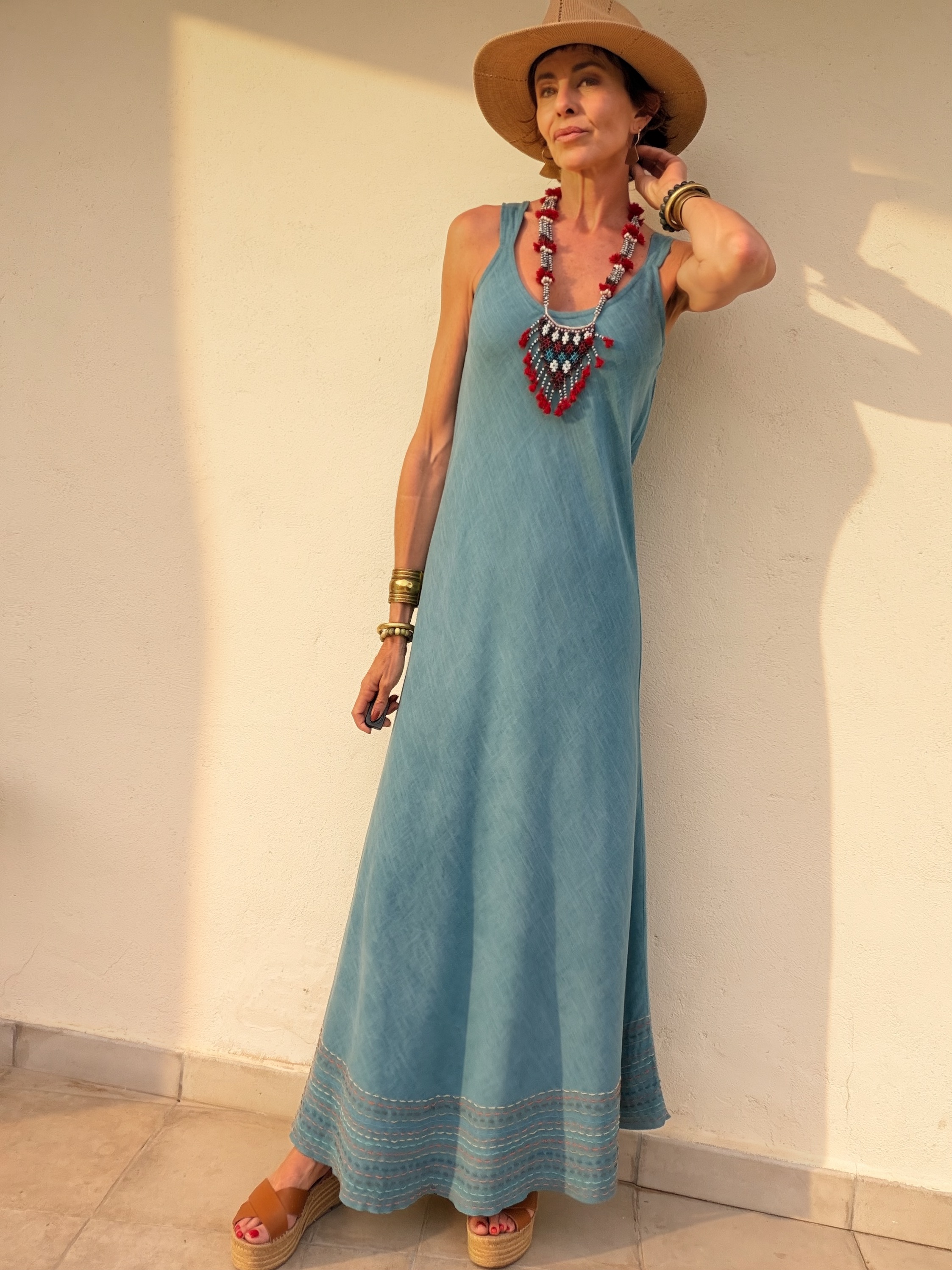The Lili Dress Blue - Imagen 6