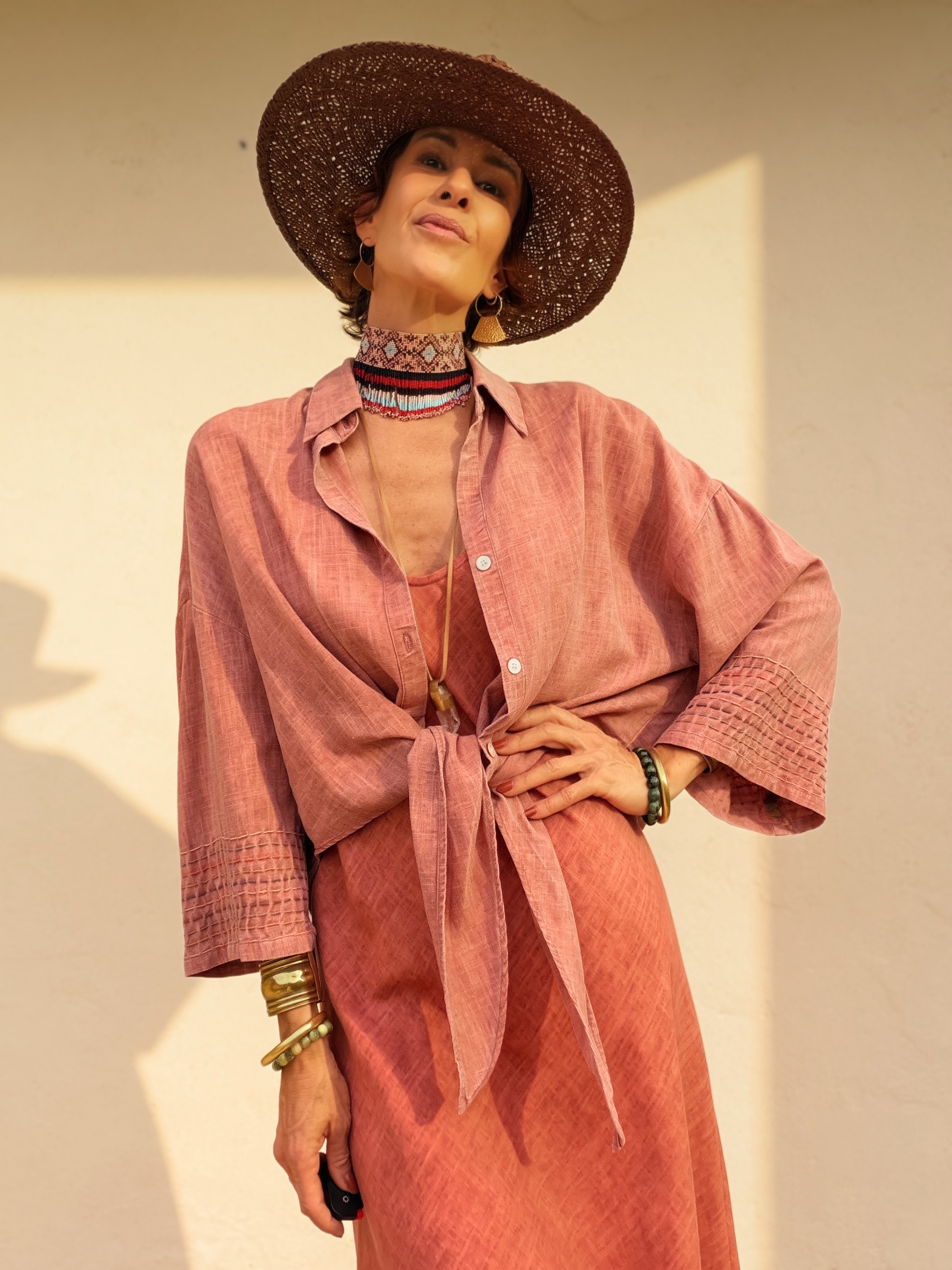 The Formentera Shirt Siena - Imagen 4