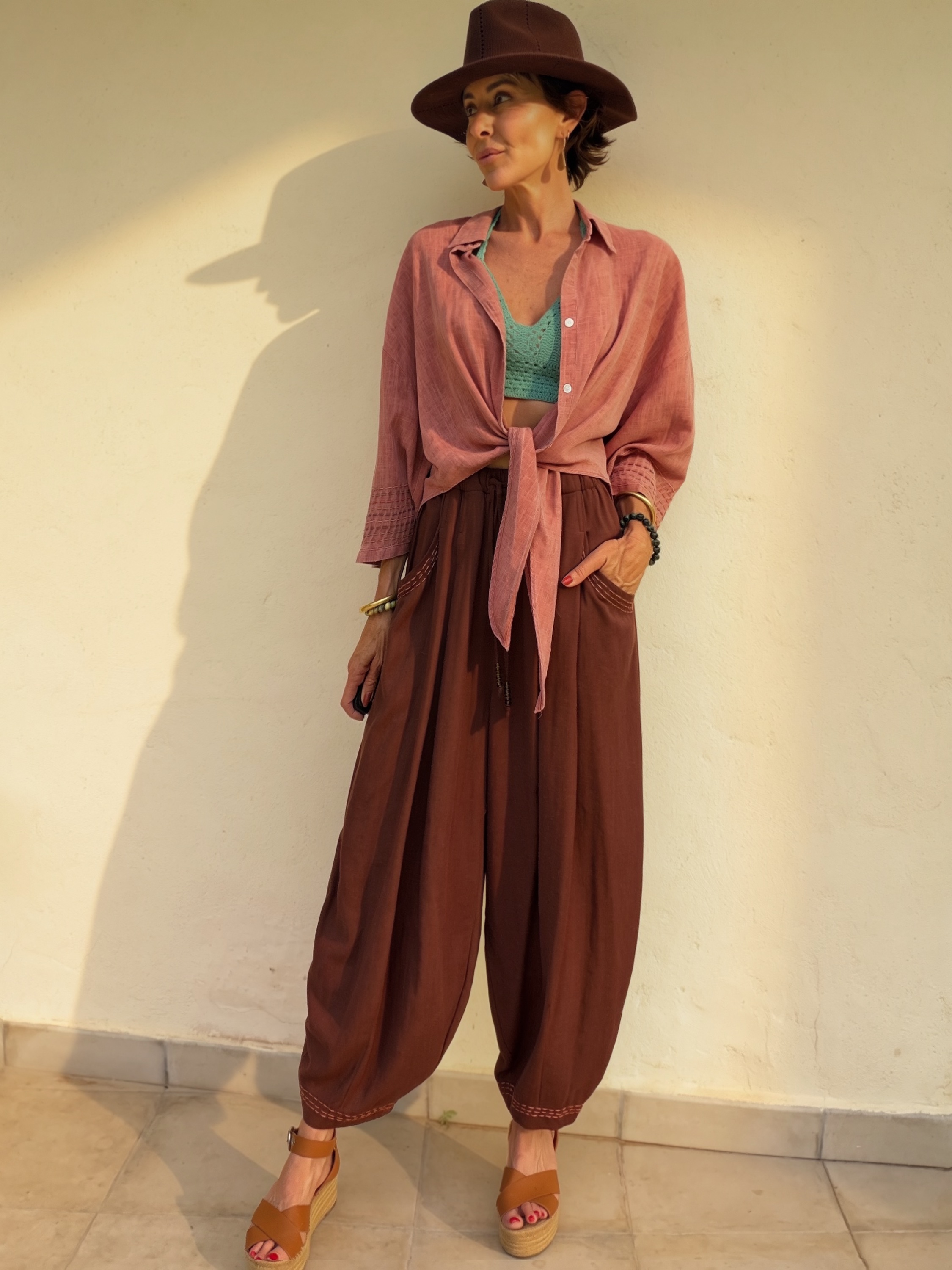 The Cairo Pant Brown - Imagen 4