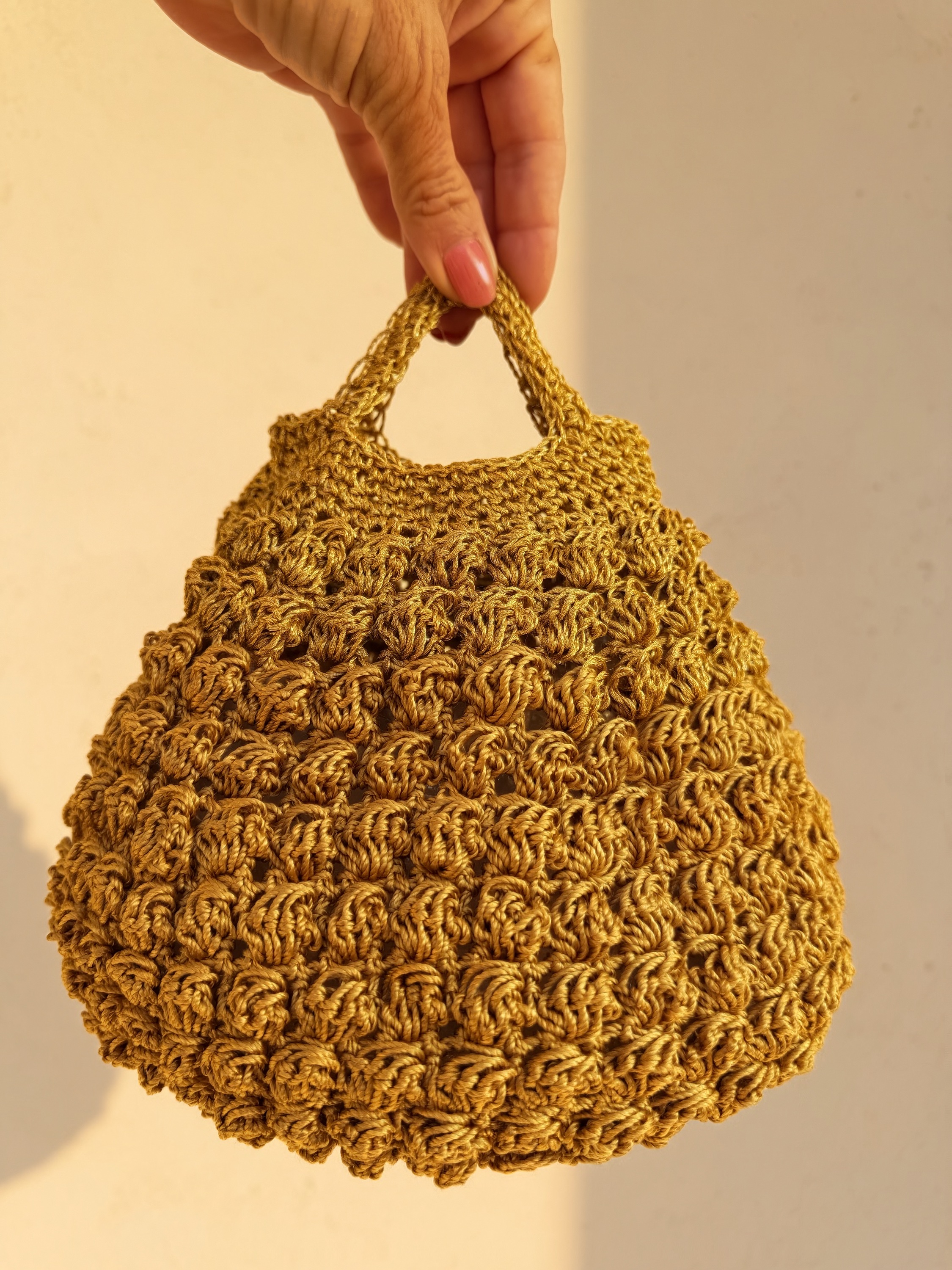 The Bubble Bag in Gold