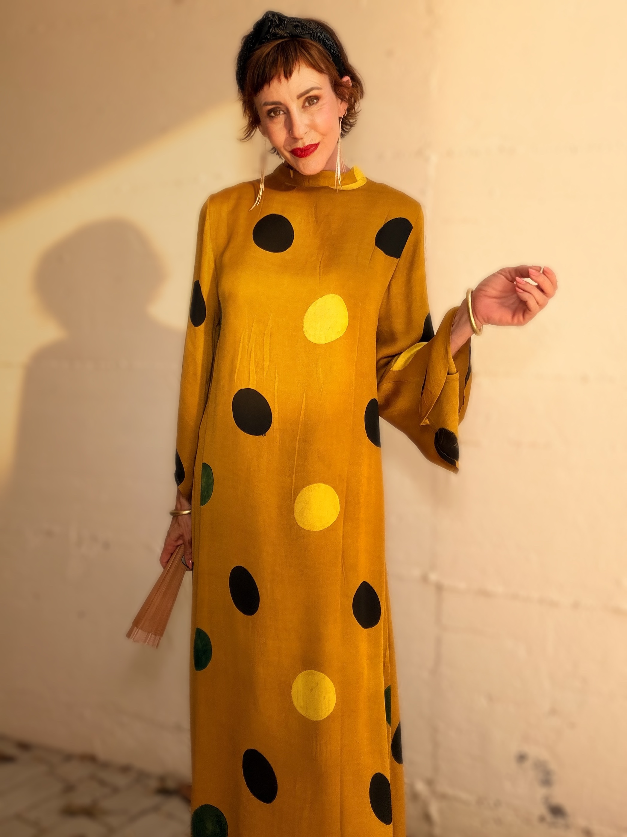 The Long Suri Dress Lunares - Imagen 7