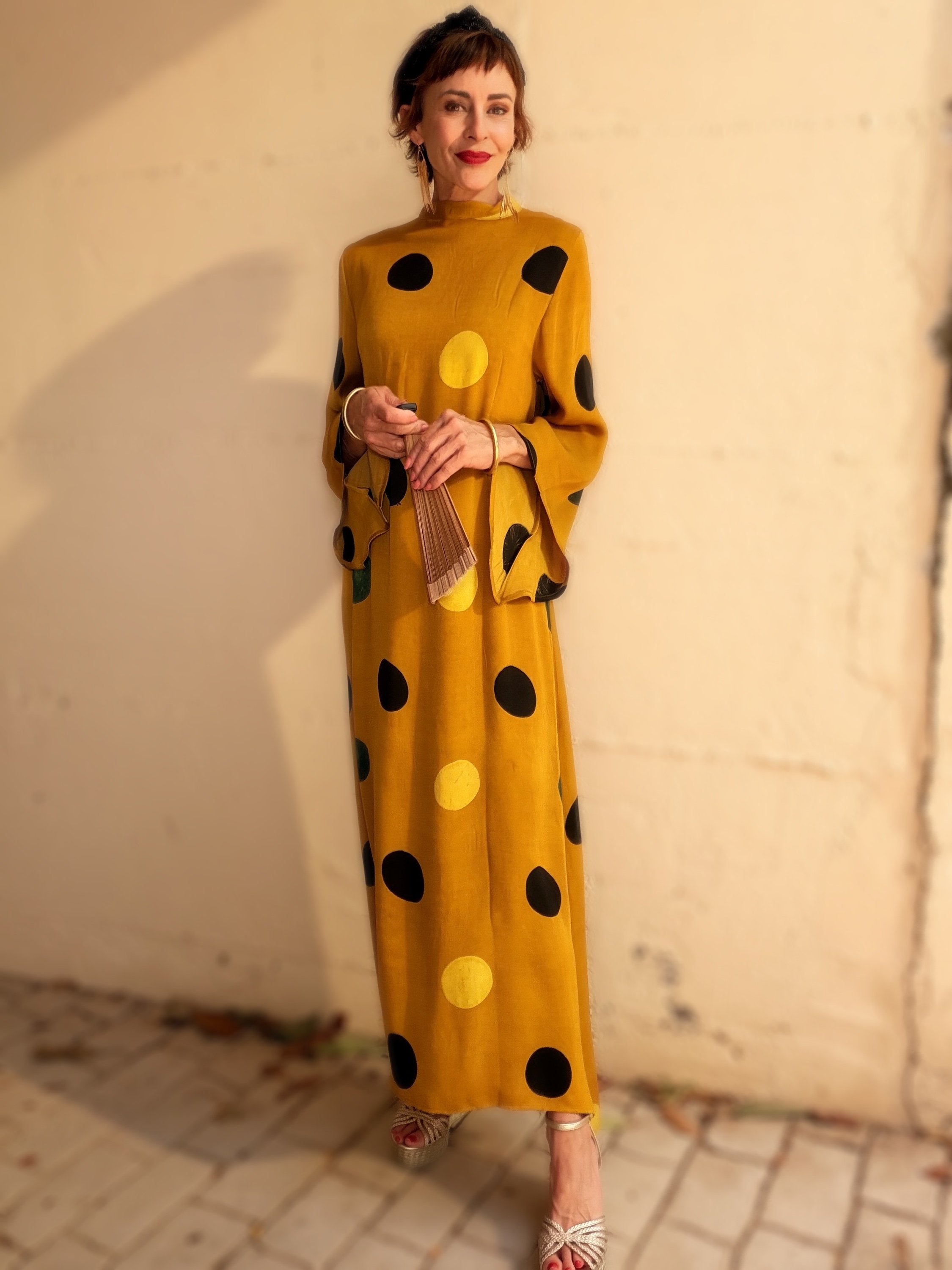 The Long Suri Dress Lunares - Imagen 6