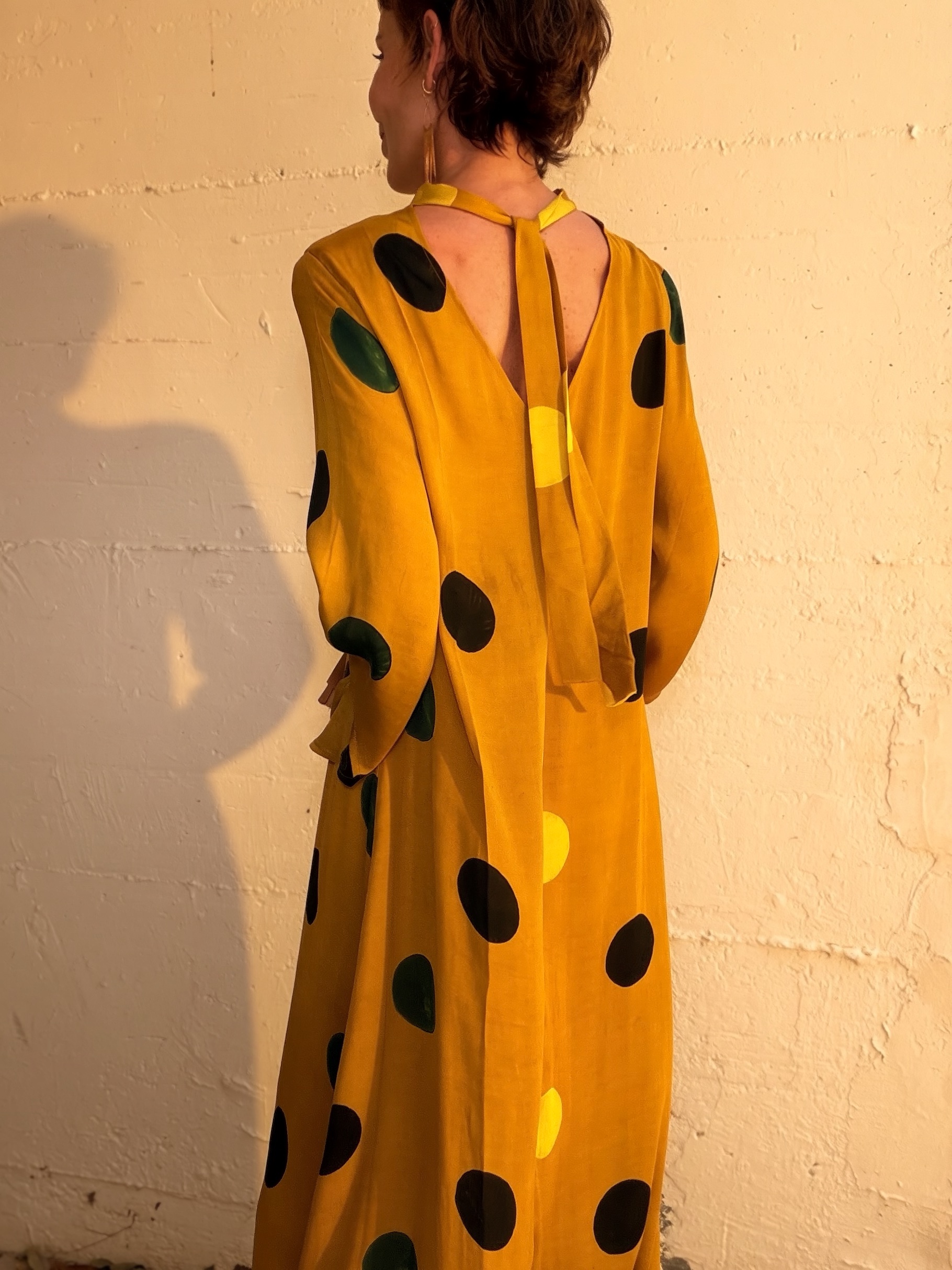 The Long Suri Dress Lunares - Imagen 5