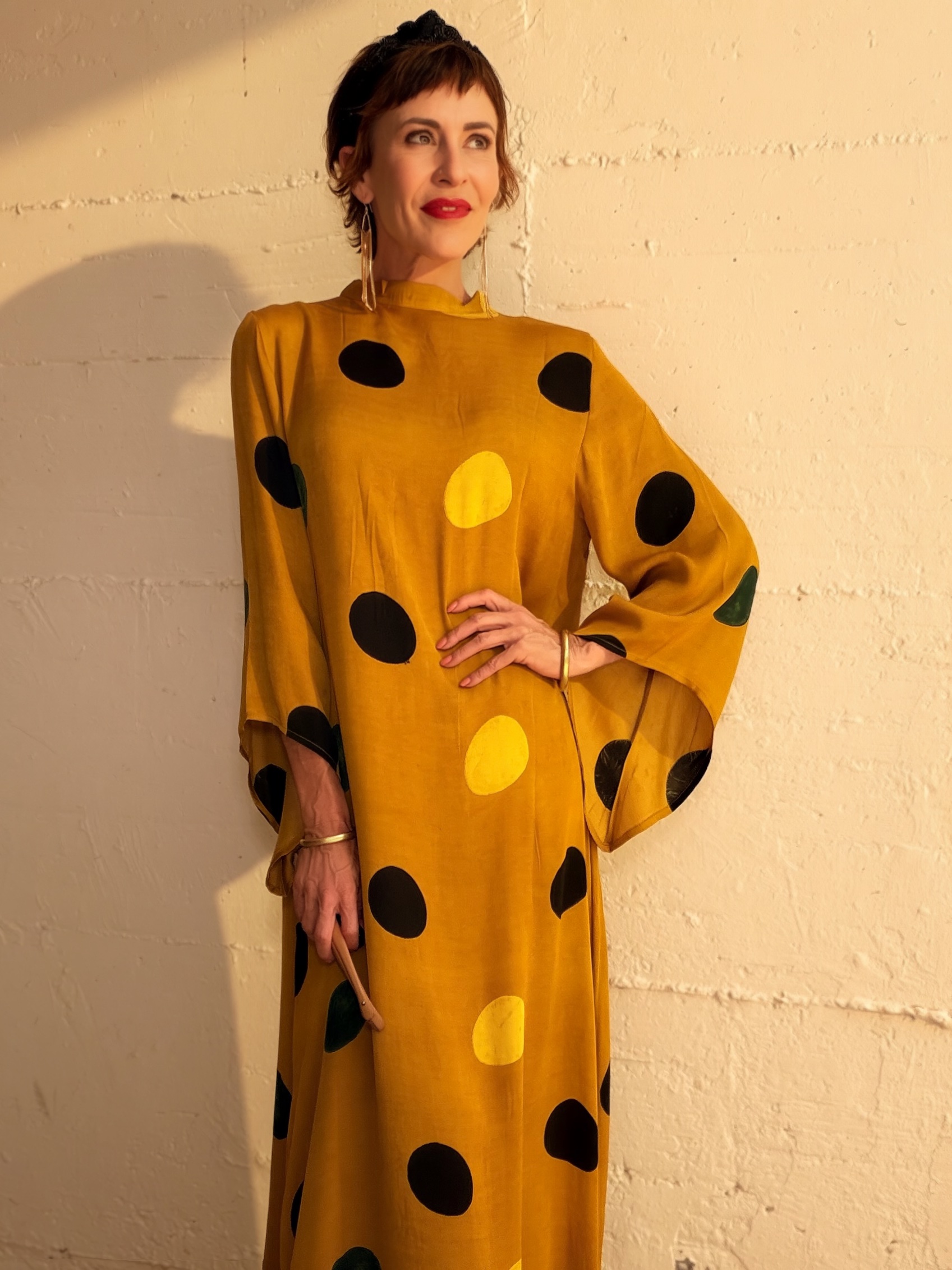 The Long Suri Dress Lunares - Imagen 4