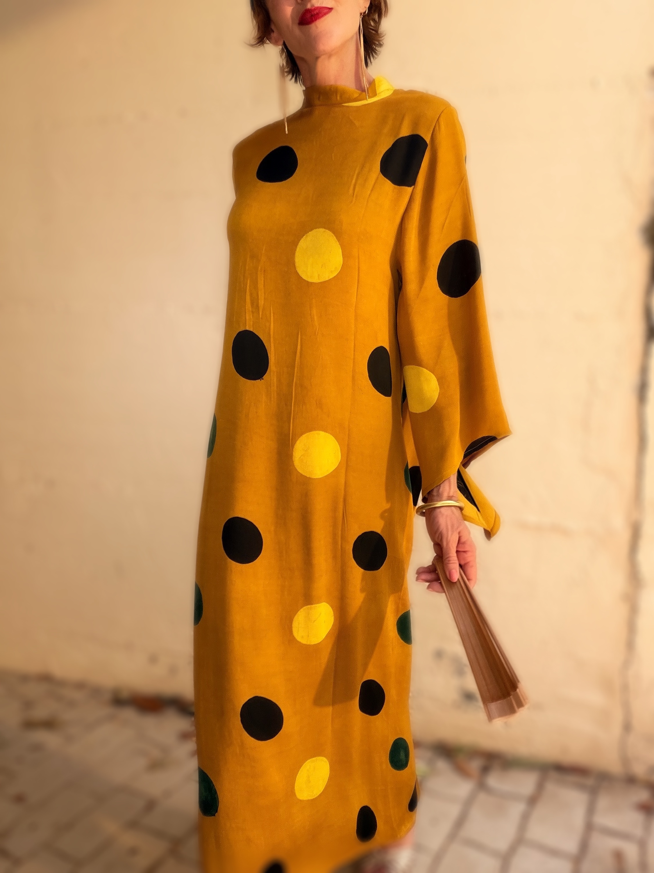 The Long Suri Dress Lunares - Imagen 3