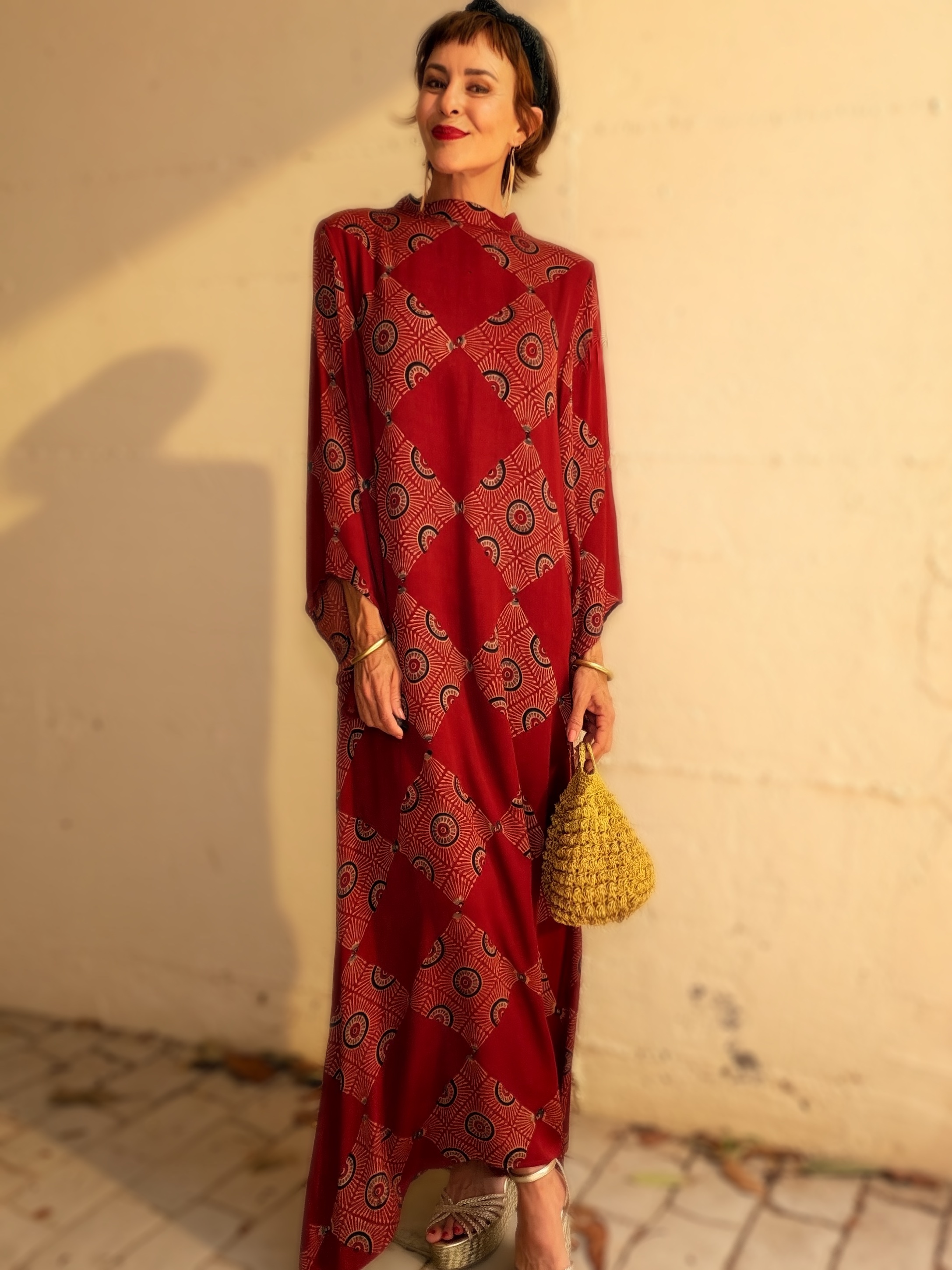 The Long Suri Dress Rombo - Imagen 4