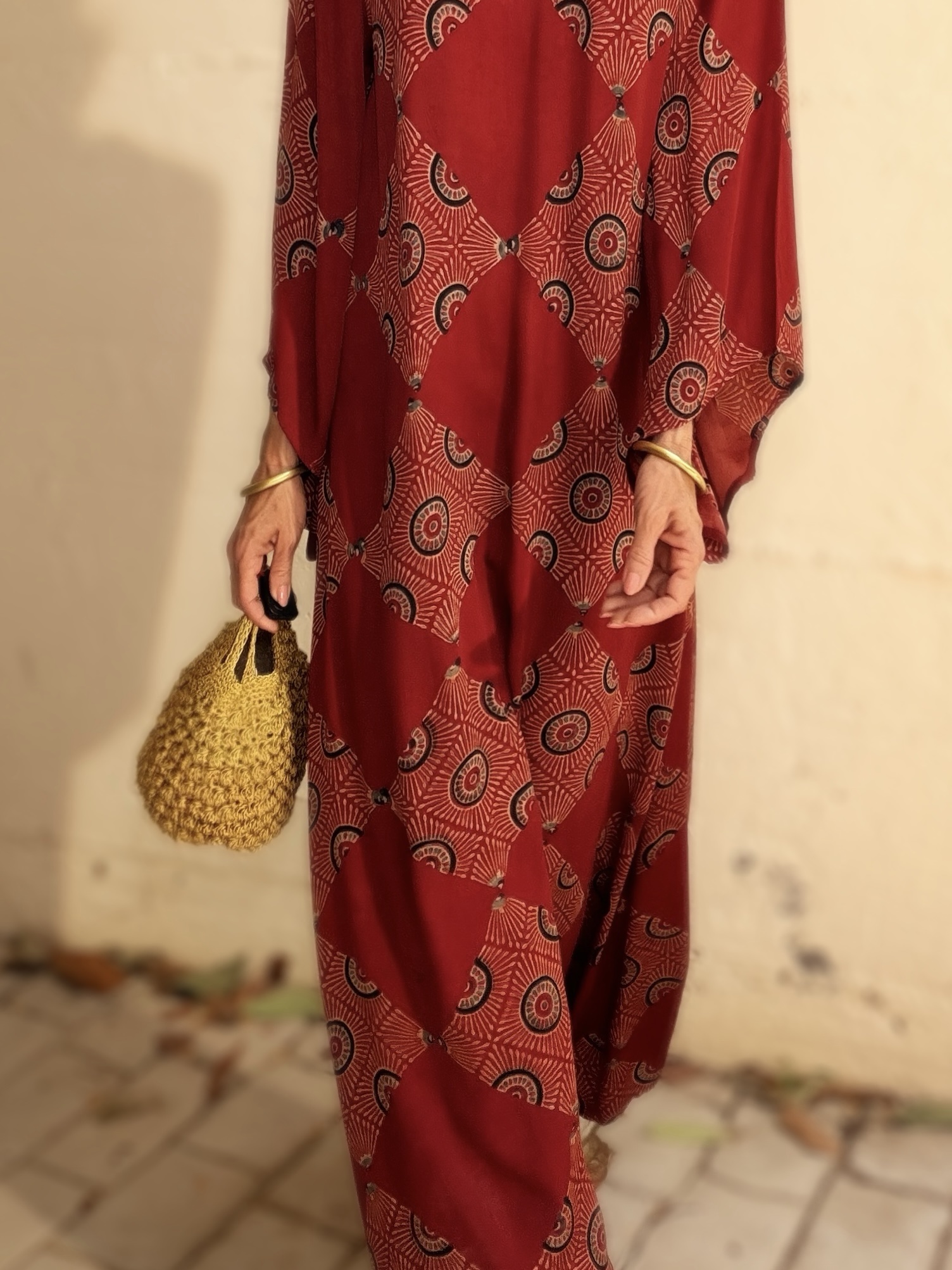 The Long Suri Dress Rombo - Imagen 6