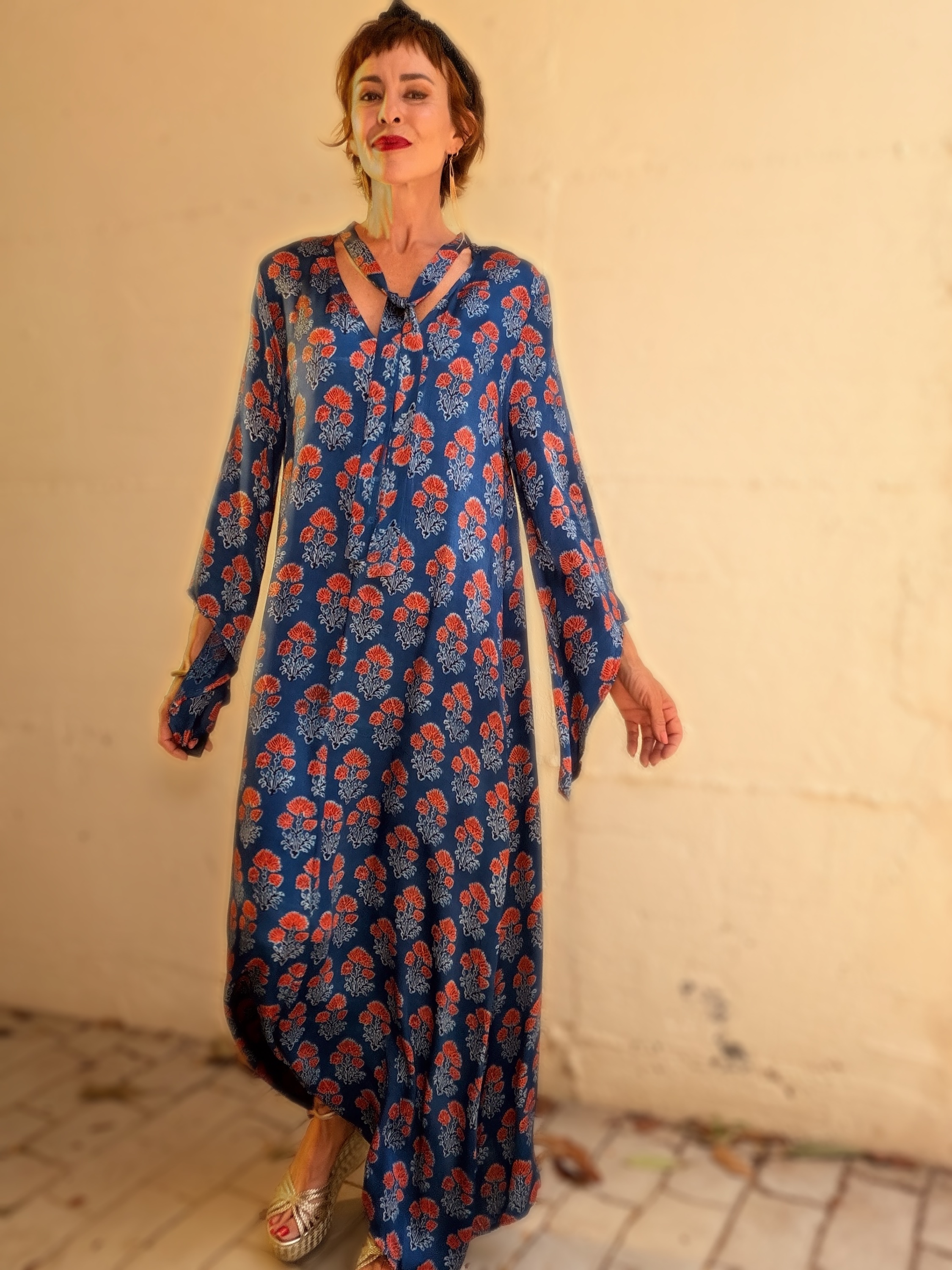 The Long Suri Dress Flores - Imagen 4