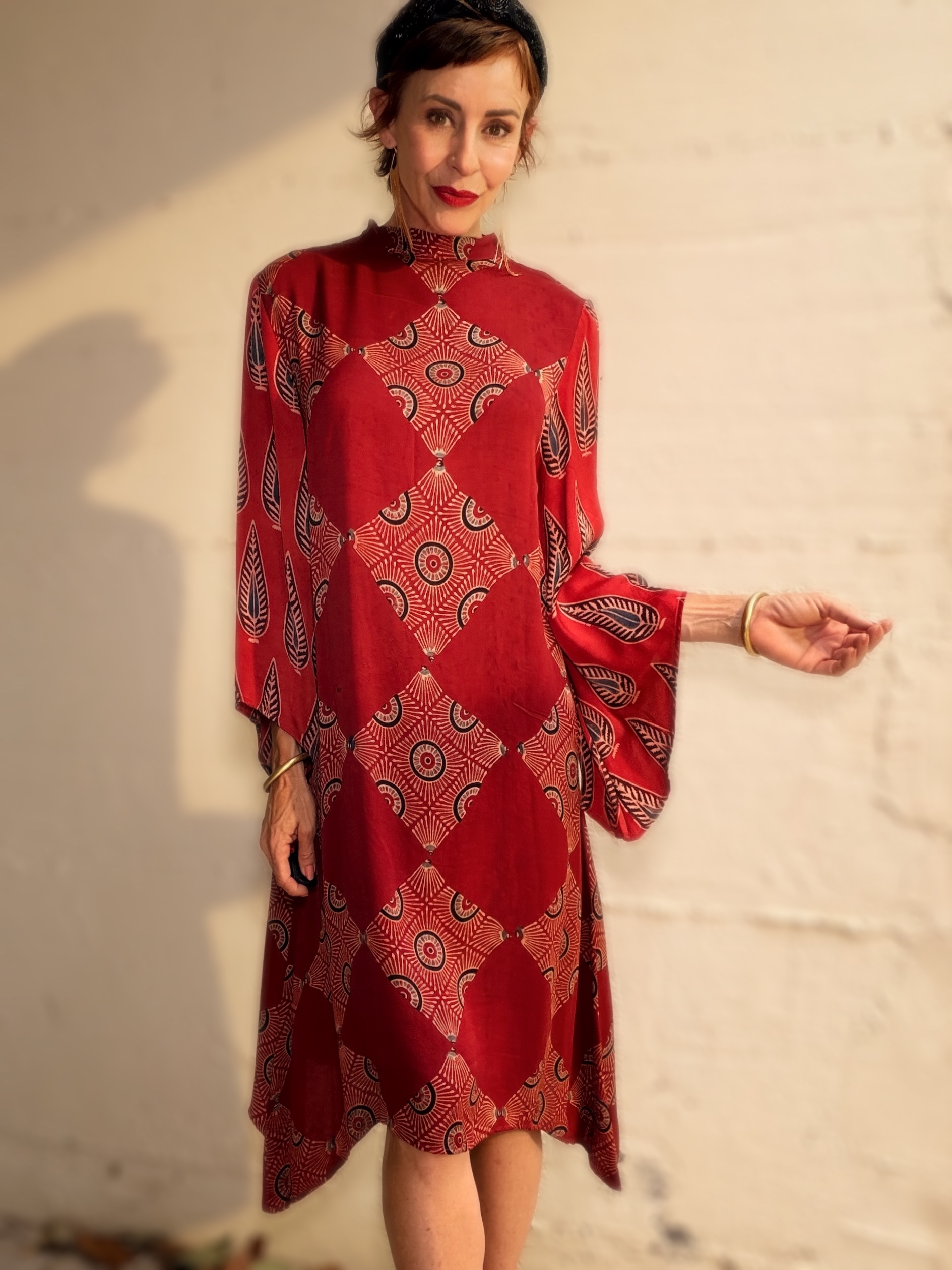 The Midi Suri Dress Rombo - Imagen 6