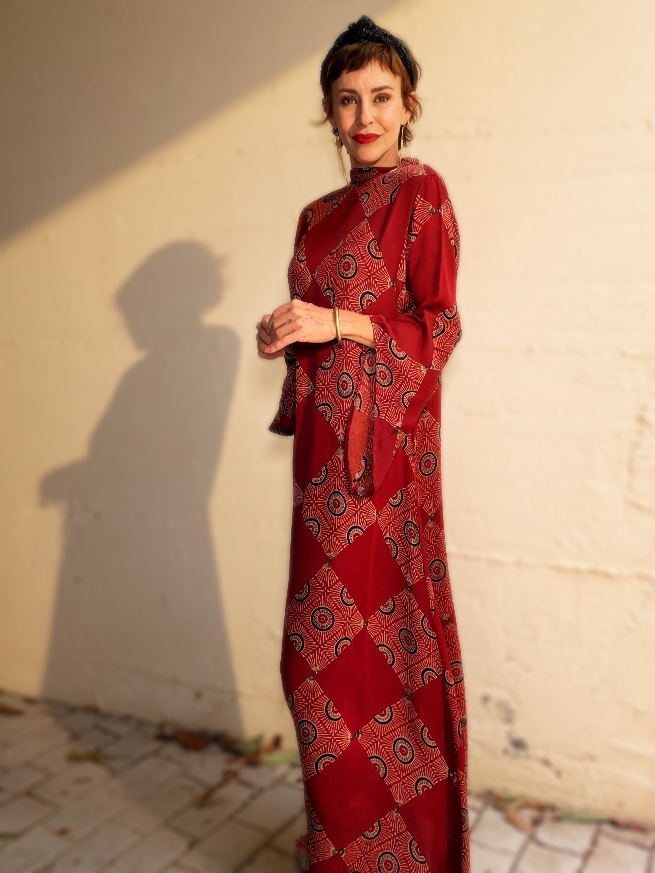 The Long Suri Dress Rombo - Imagen 3