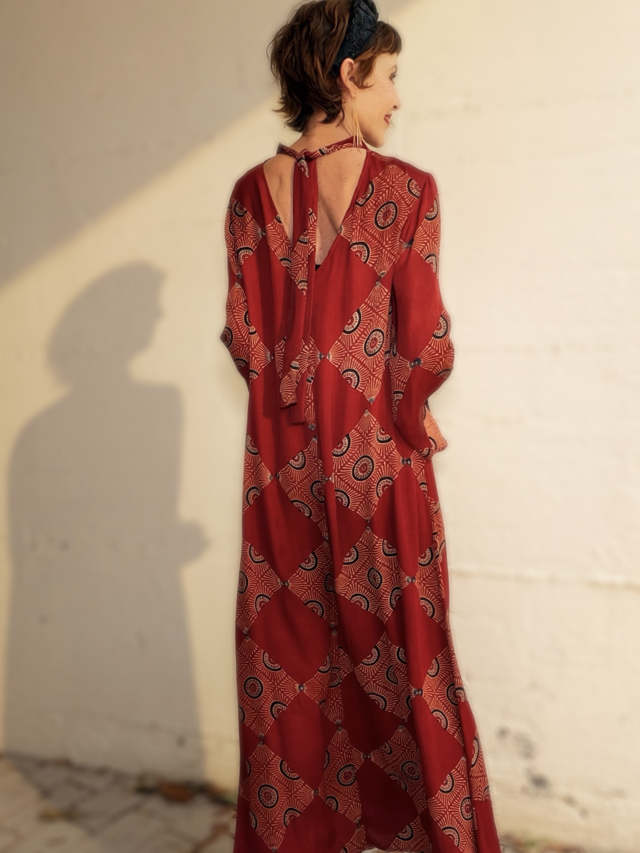 The Long Suri Dress Rombo - Imagen 2