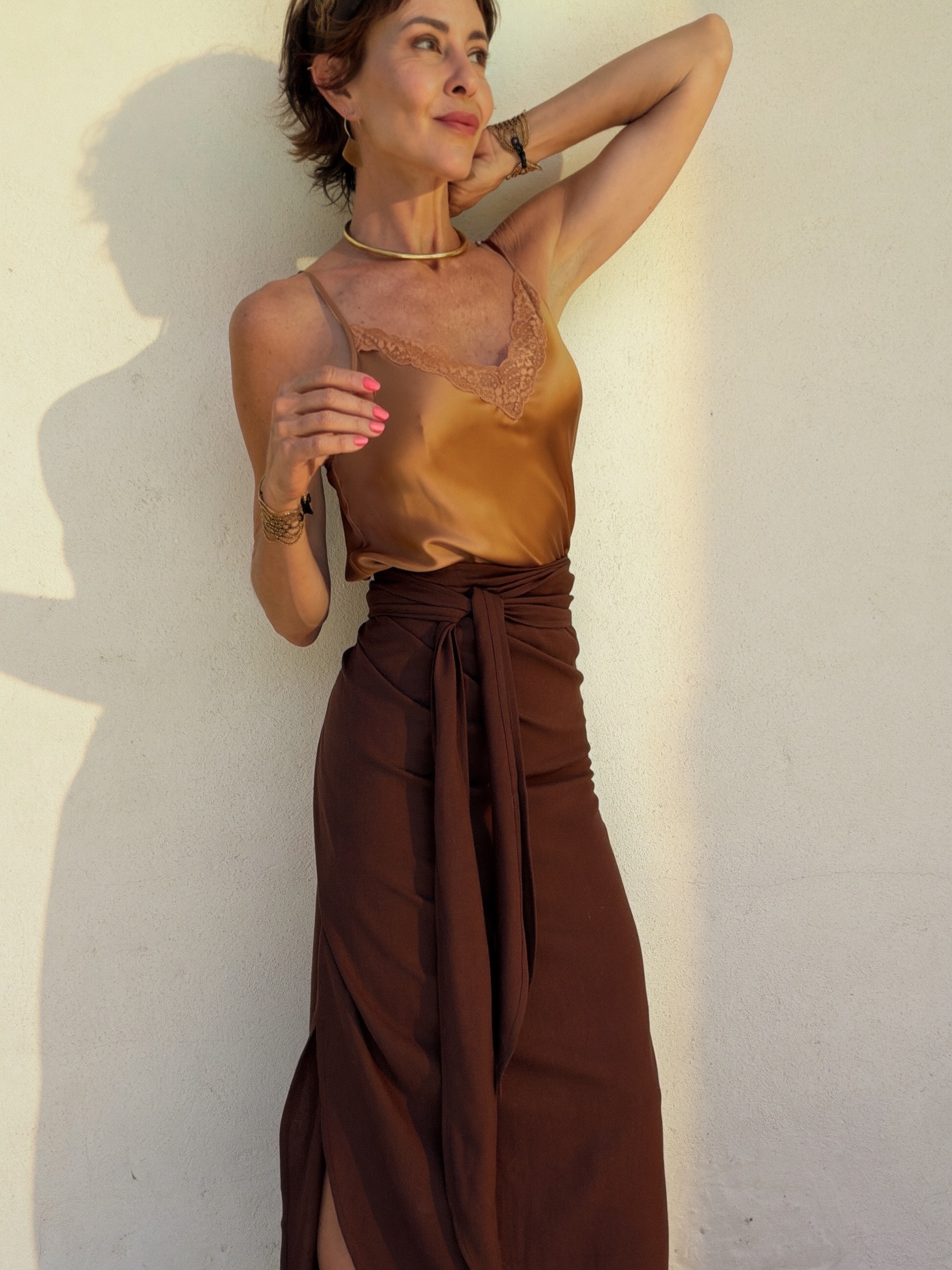 The Pareo Skirt Brown - Imagen 2
