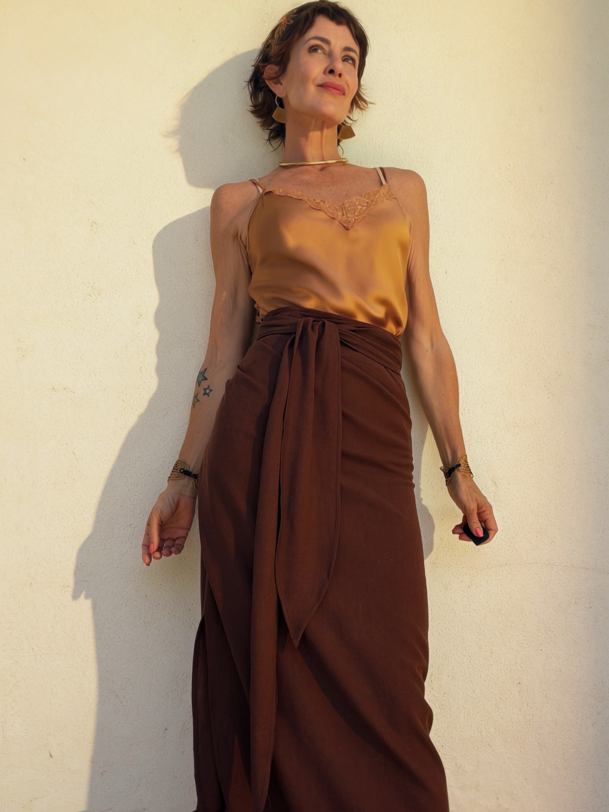 The Pareo Skirt Brown - Imagen 4