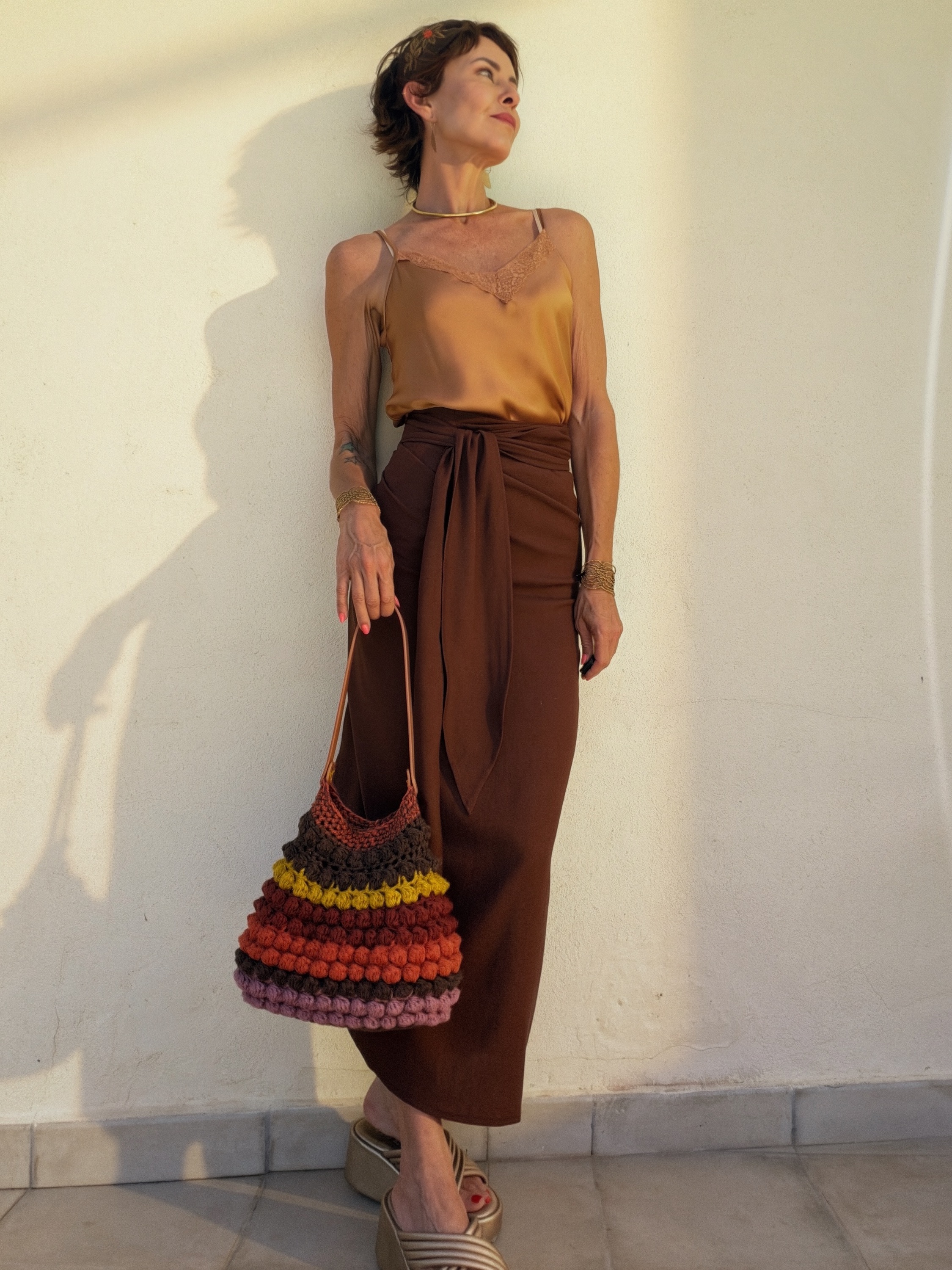 The Pareo Skirt Brown - Imagen 5