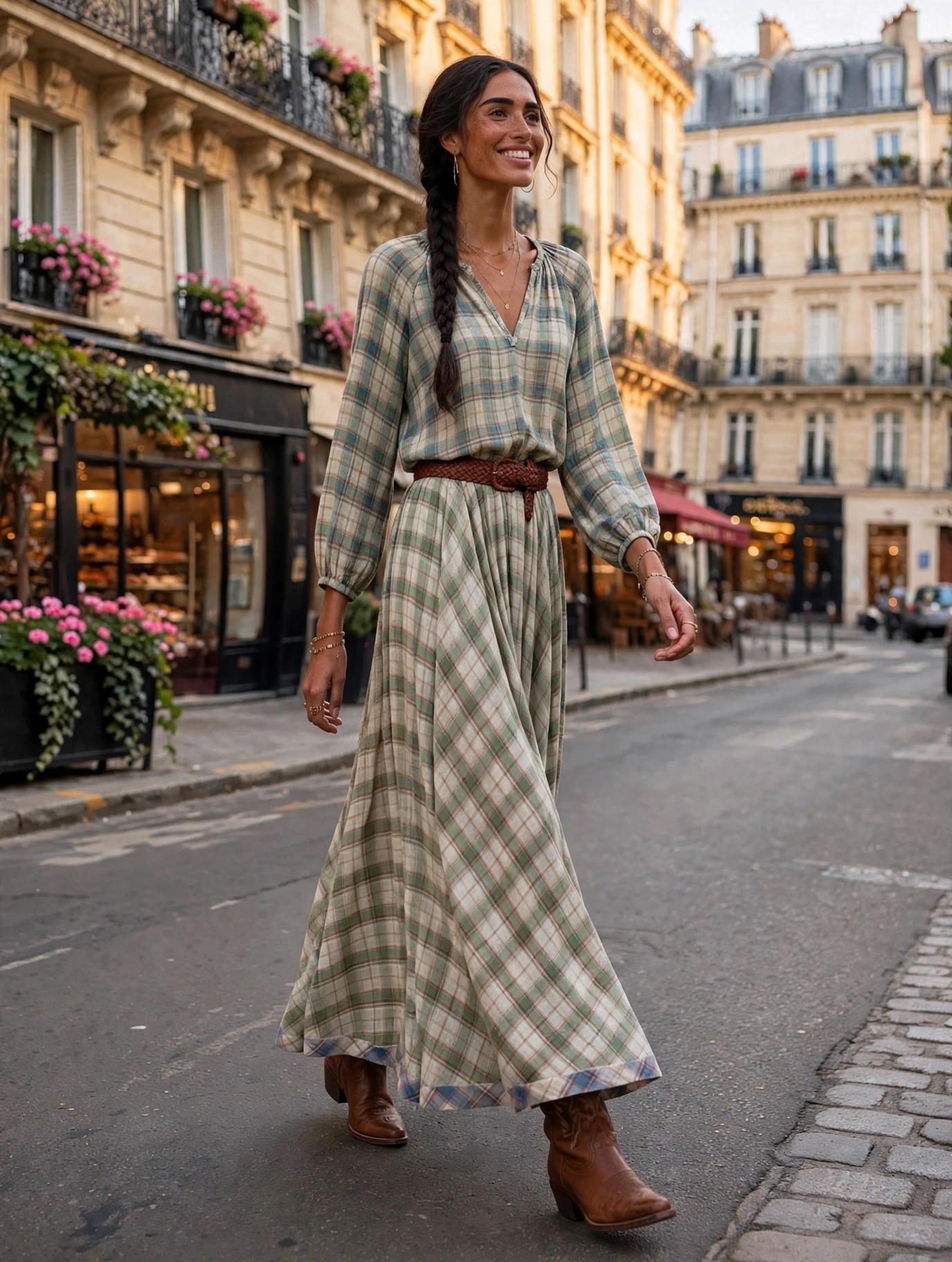 The Tartán Skirt Green - Imagen 3