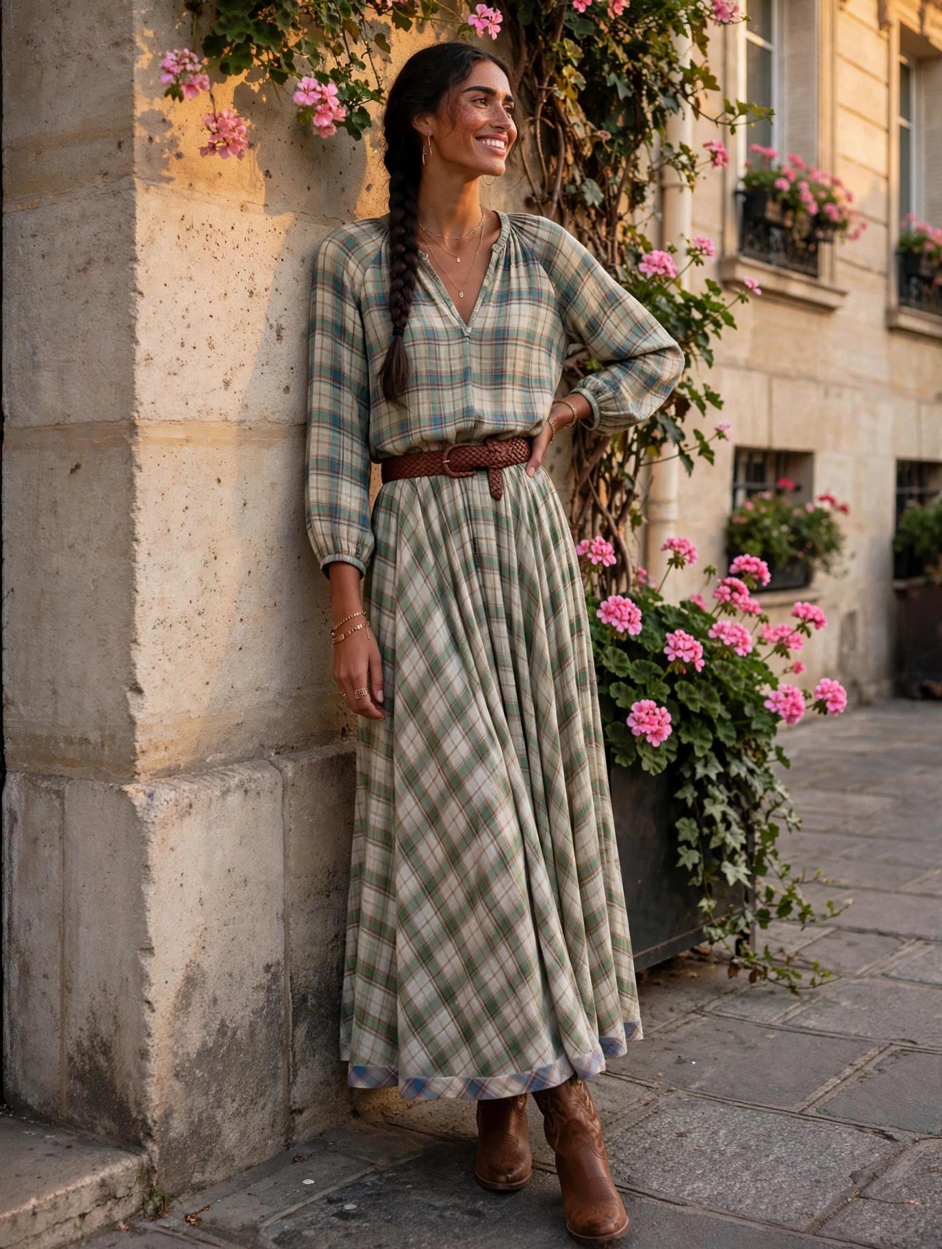 The Tartán Skirt Green - Imagen 2