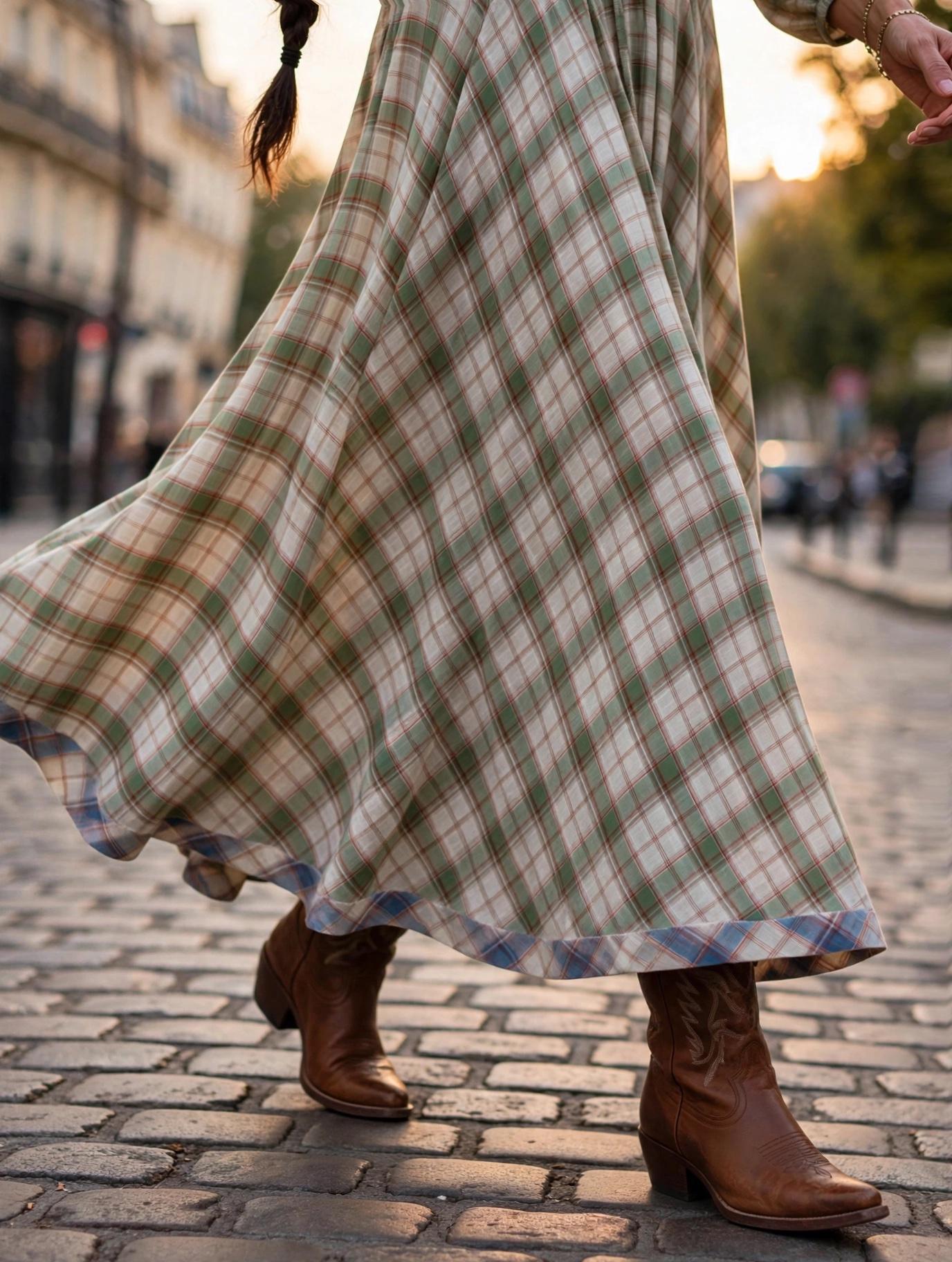 The Tartán Skirt Green - Imagen 5