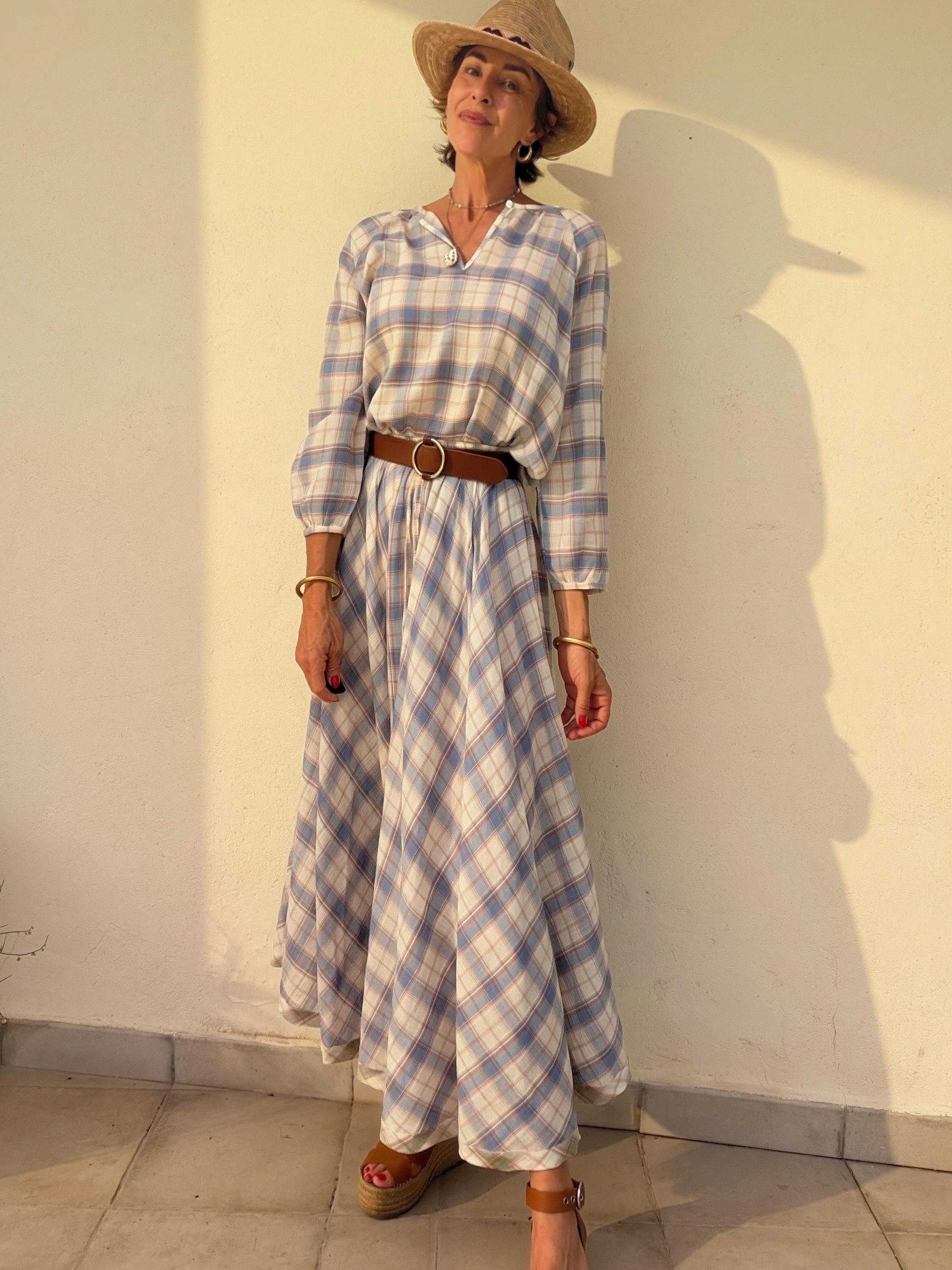 The Tartán Blouse Blue - Imagen 4