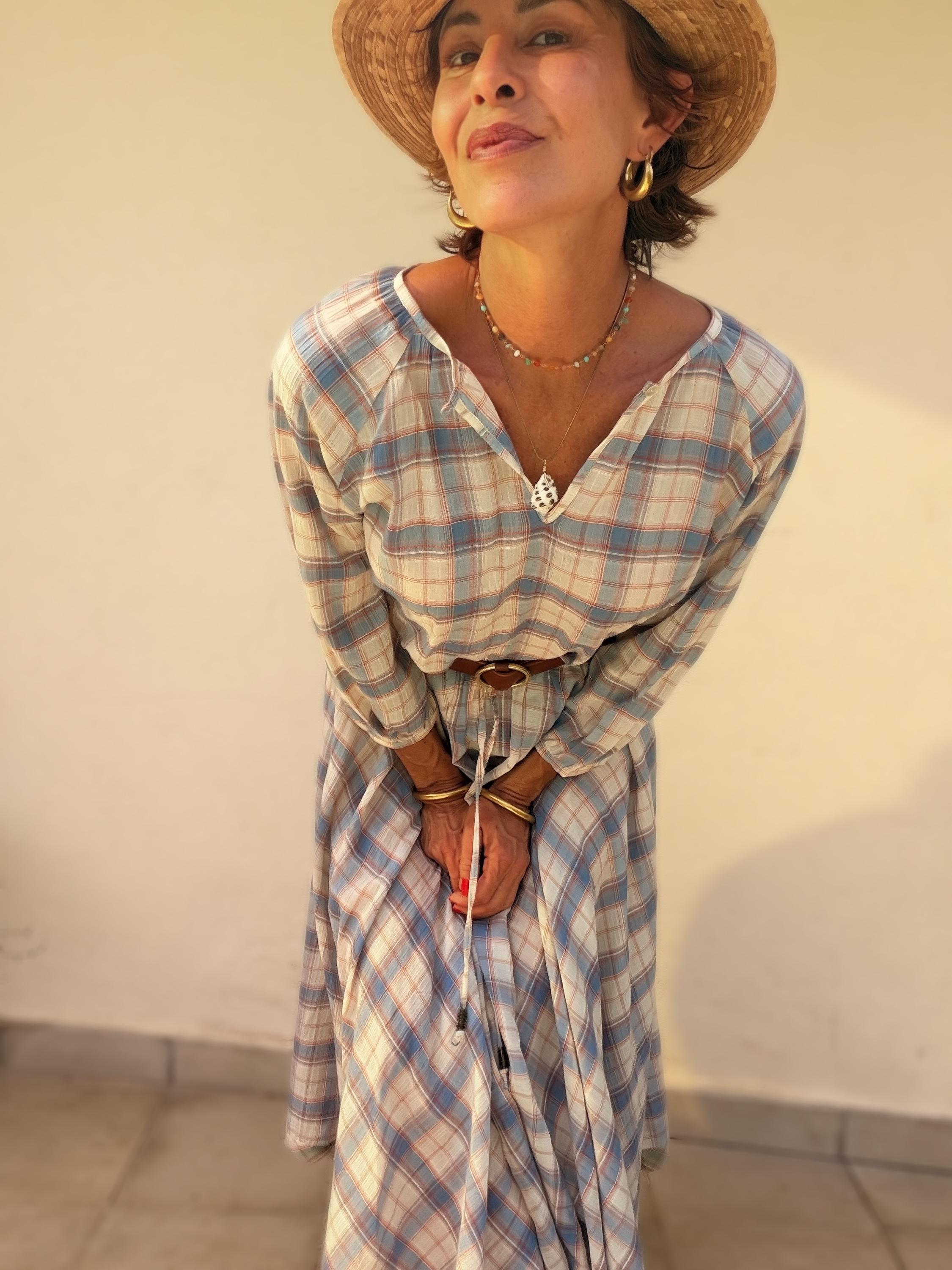 The Tartán Blouse Blue - Imagen 5
