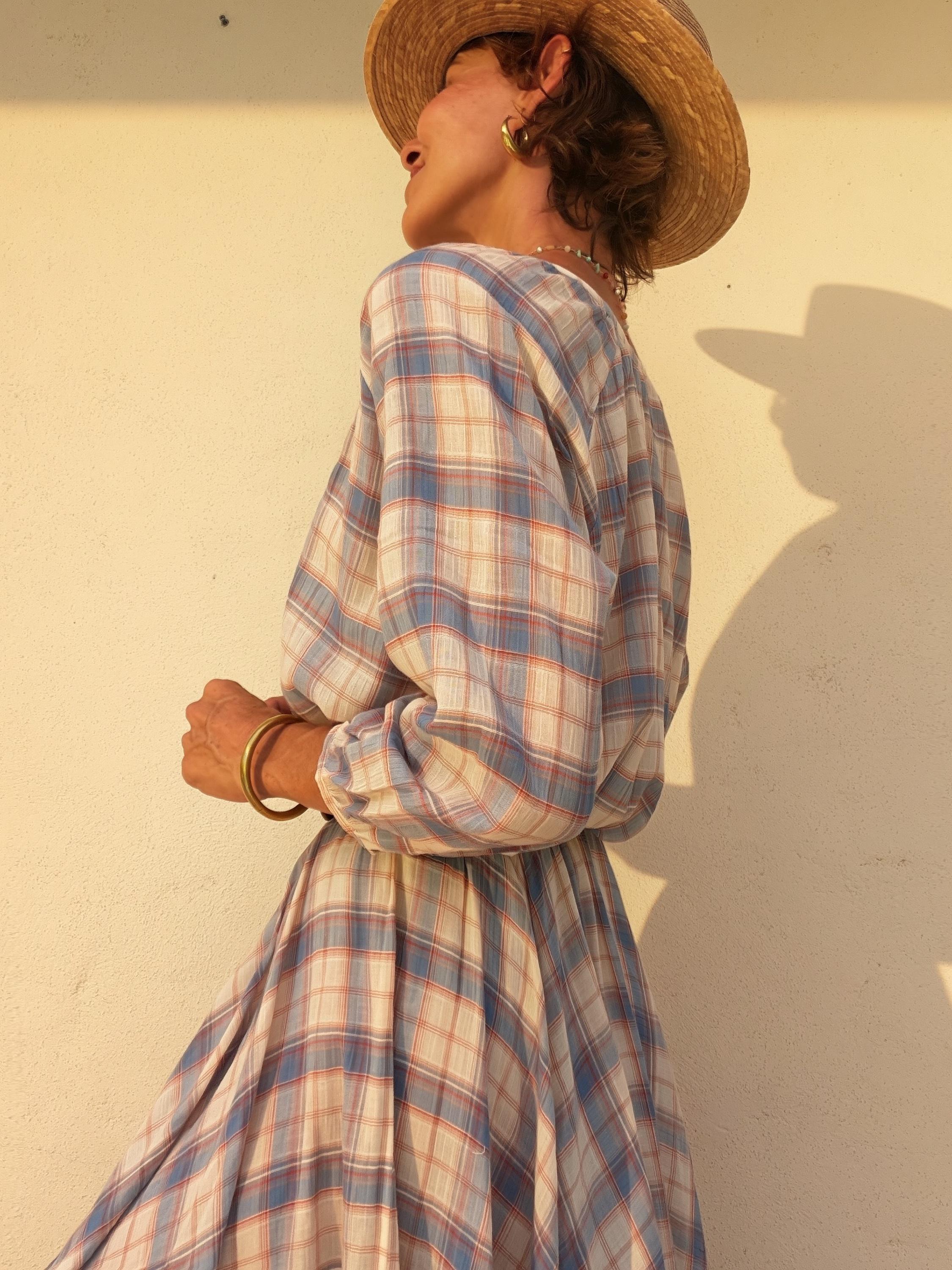 The Tartán Blouse Blue - Imagen 3