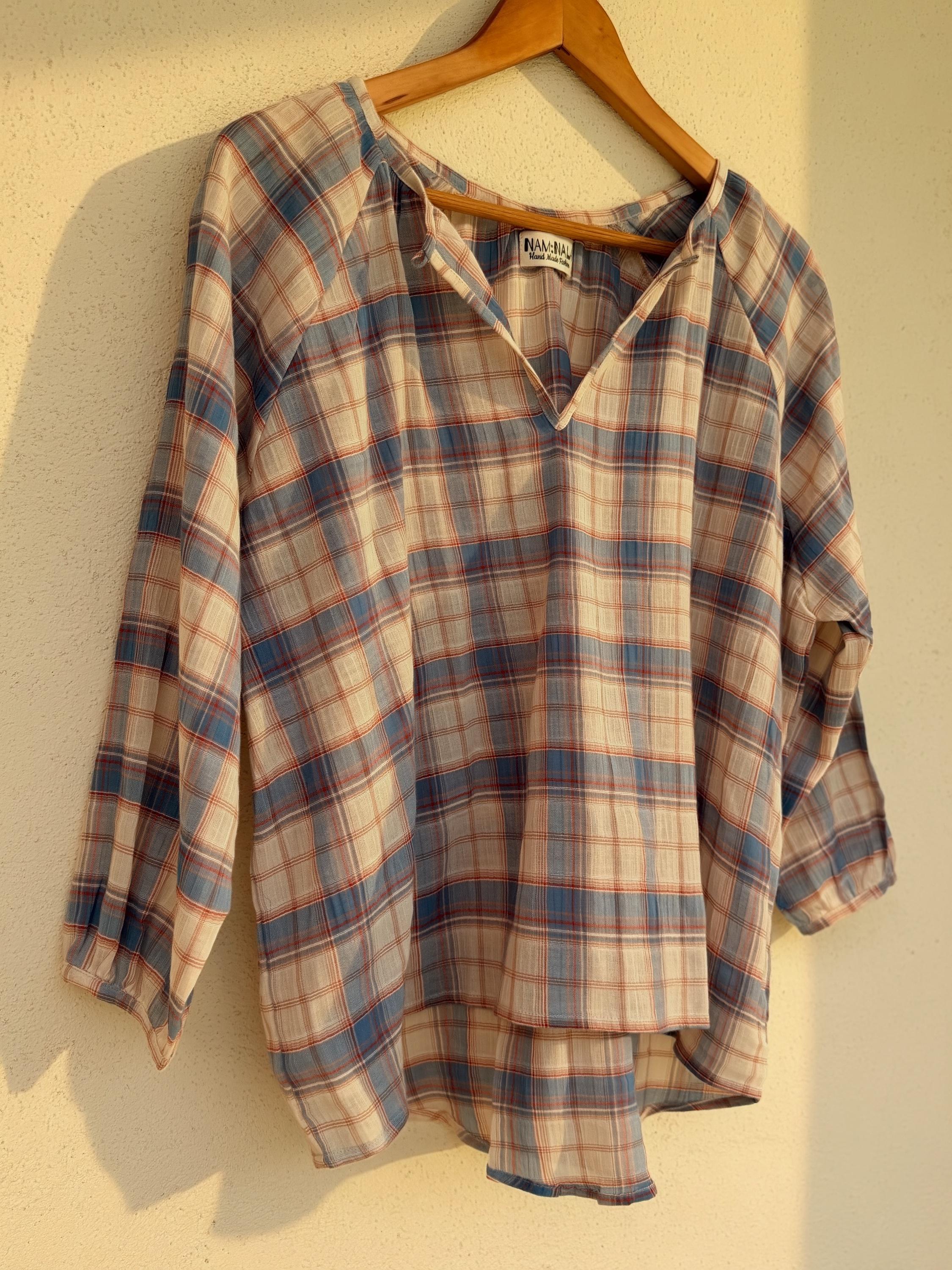 The Tartán Blouse Blue - Imagen 6