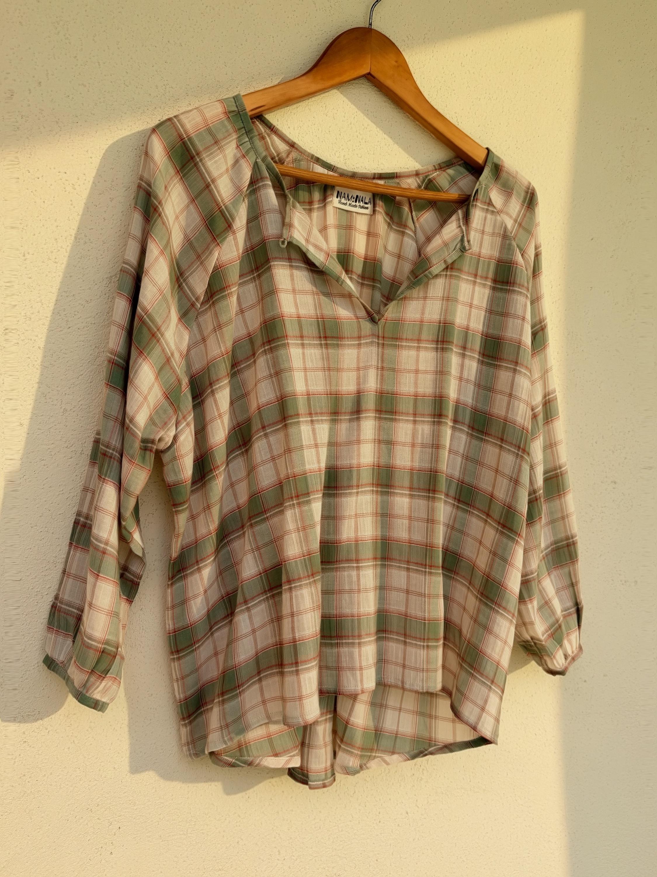 The Tartán Blouse Green - Imagen 6