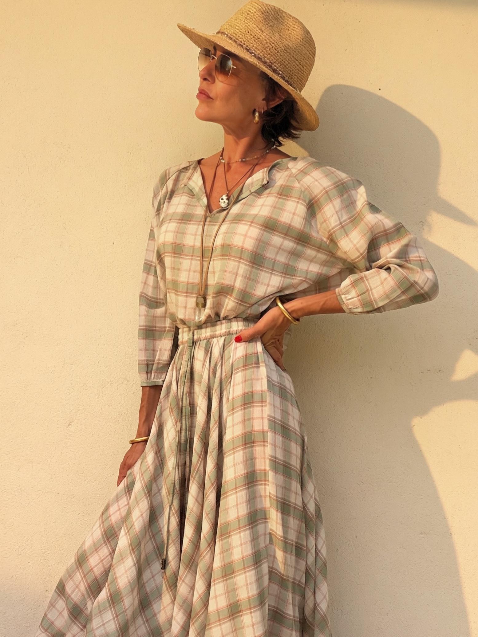 The Tartán Blouse Green - Imagen 2