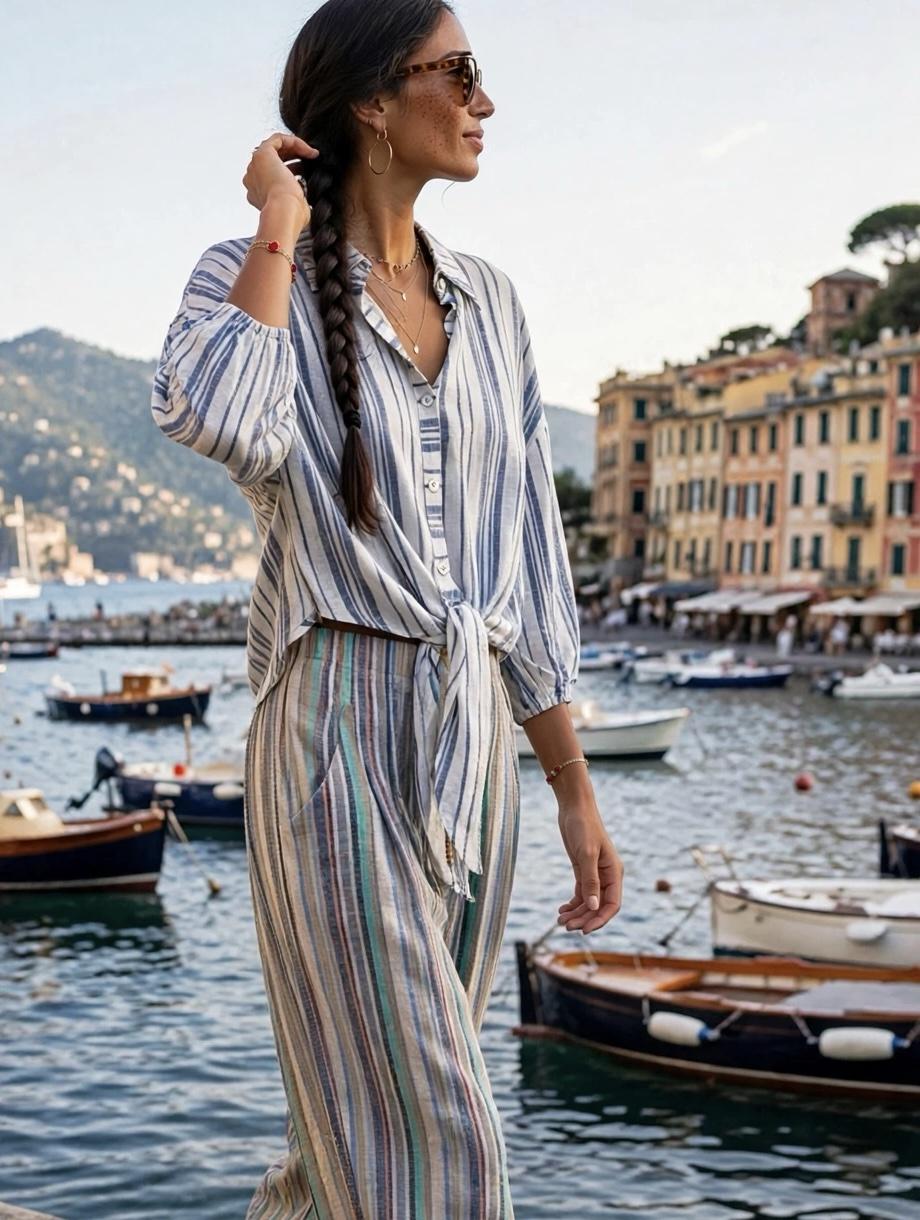 The Palma Blouse Rayas n.1 - Imagen 4