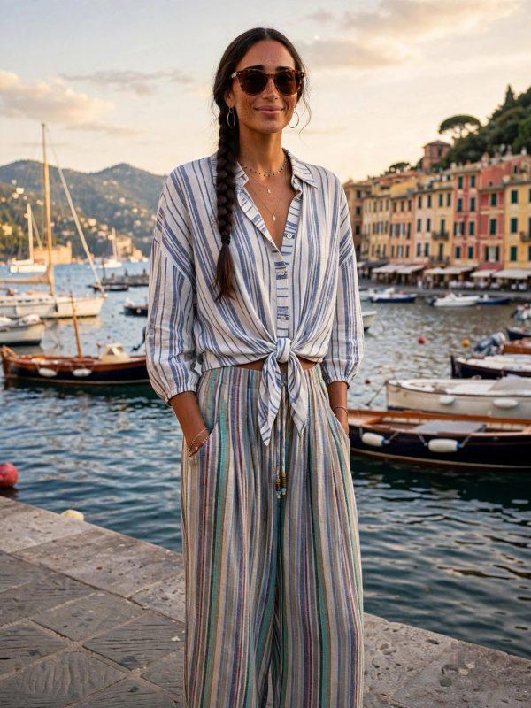 The Palma Blouse Rayas n.1