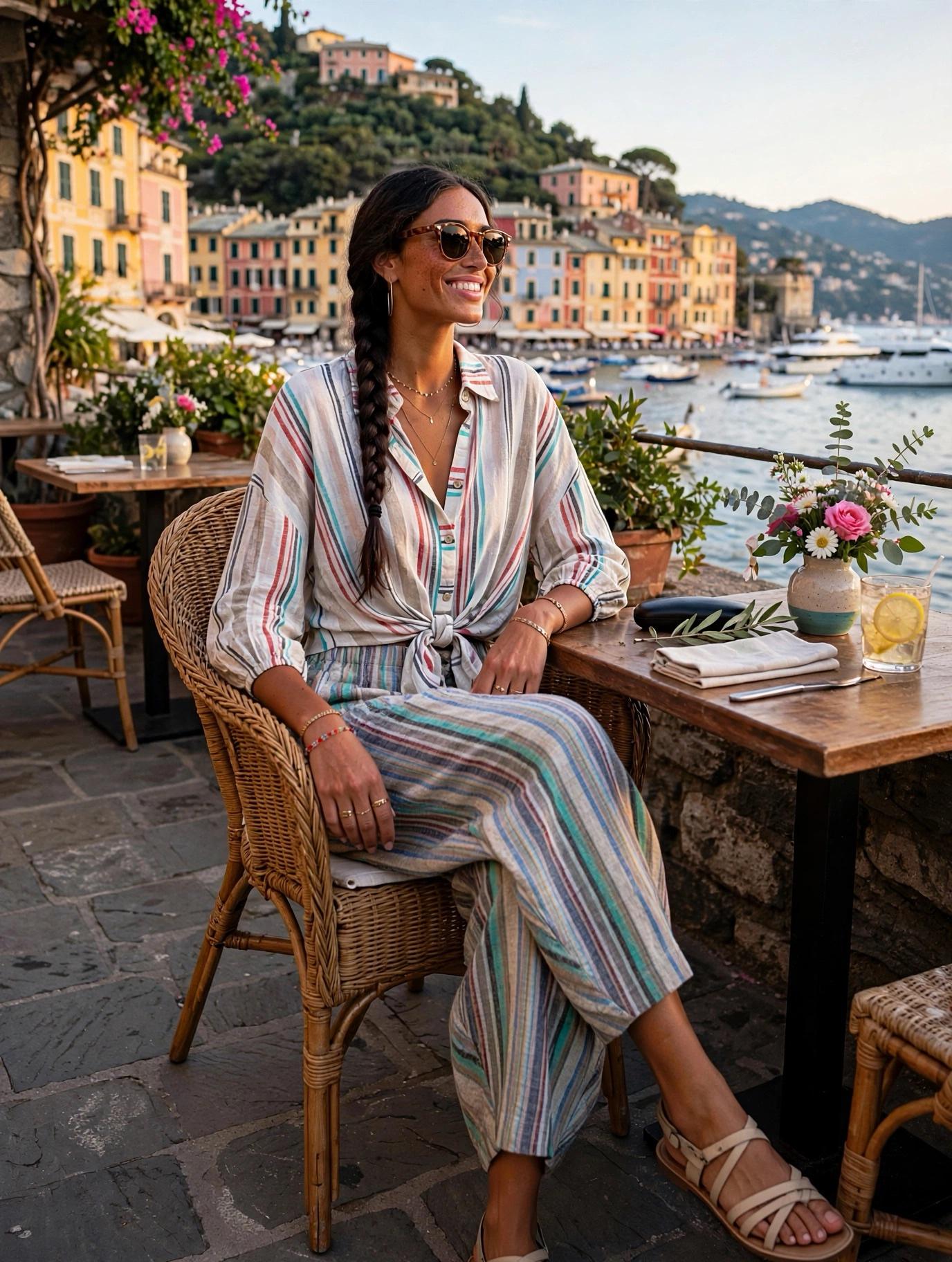 The Mikonos Pant in Blue - Imagen 3