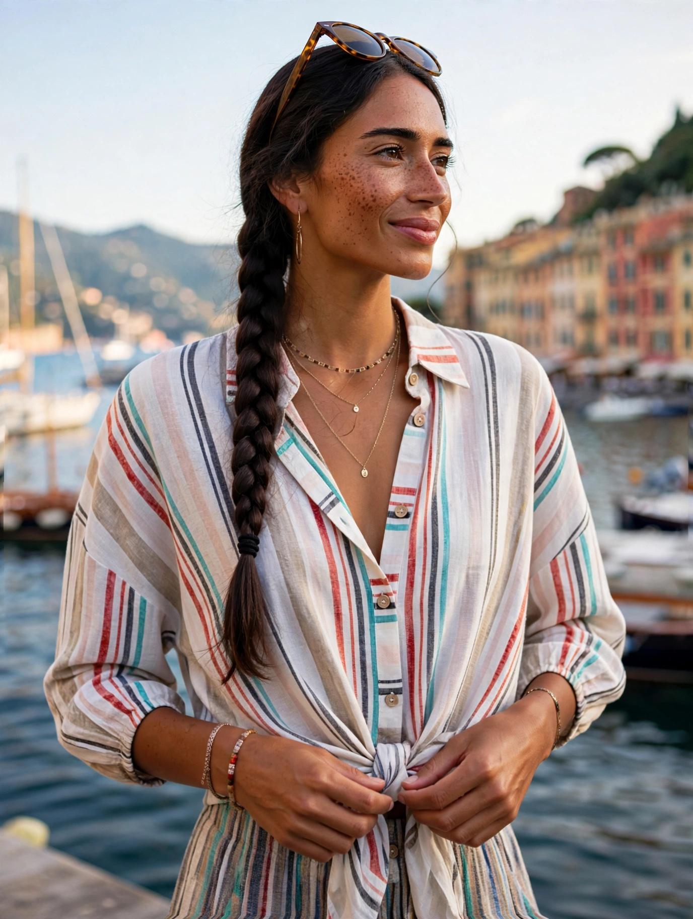 The Palma Blouse Rayas n.2