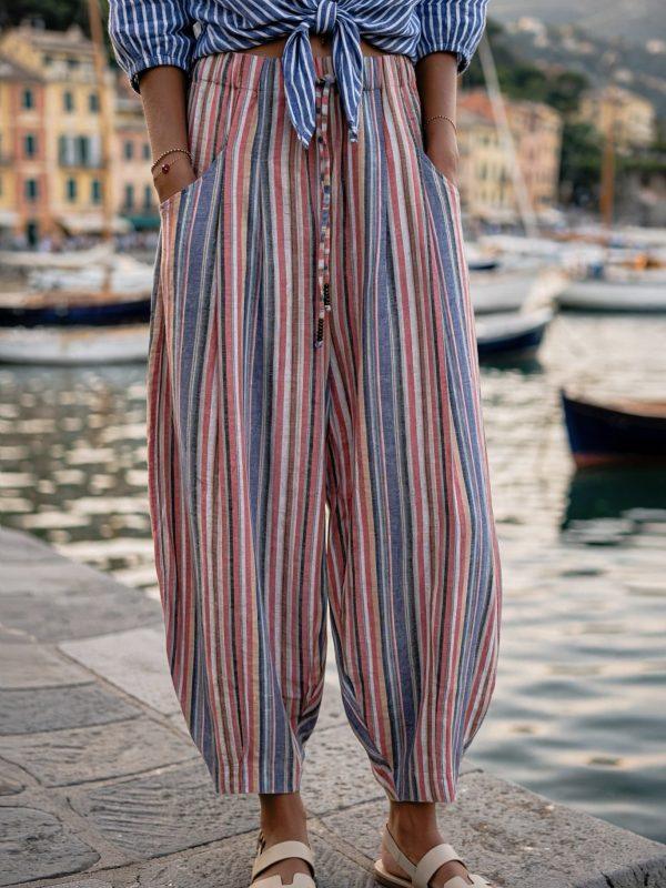 The Mikonos Pant in Reds