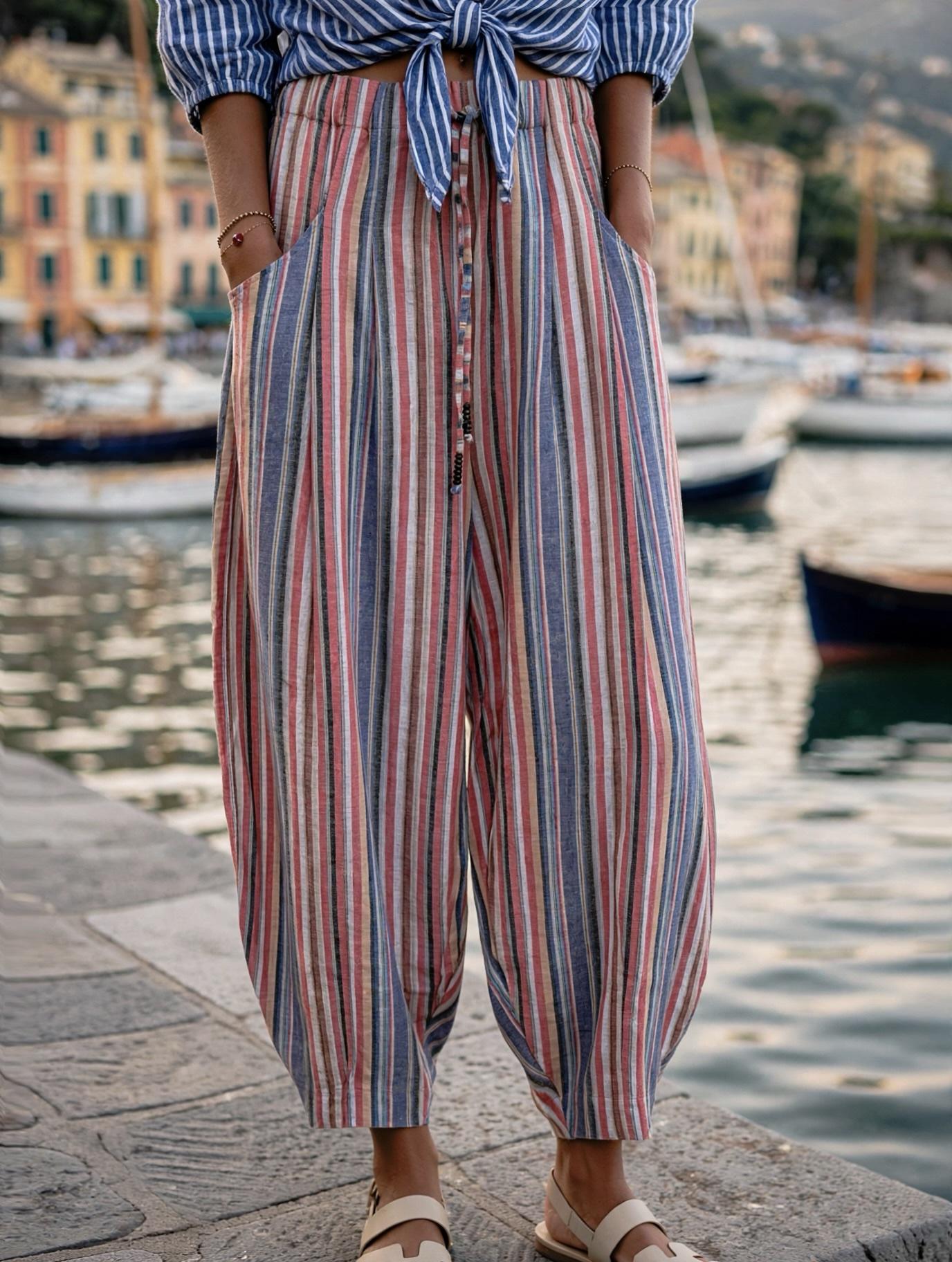 The Mikonos Pant in Reds