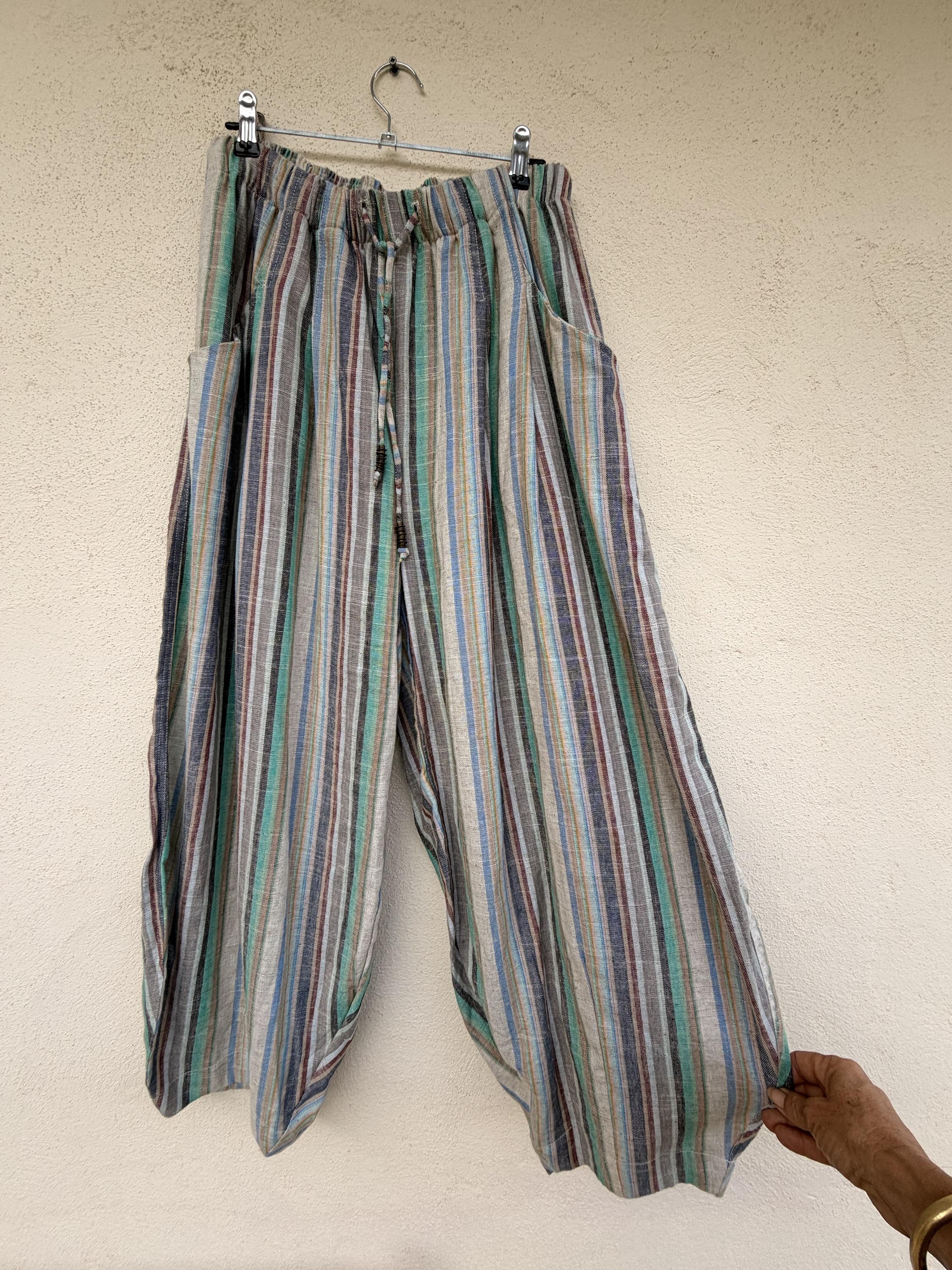The Mikonos Pant in Blue - Imagen 6