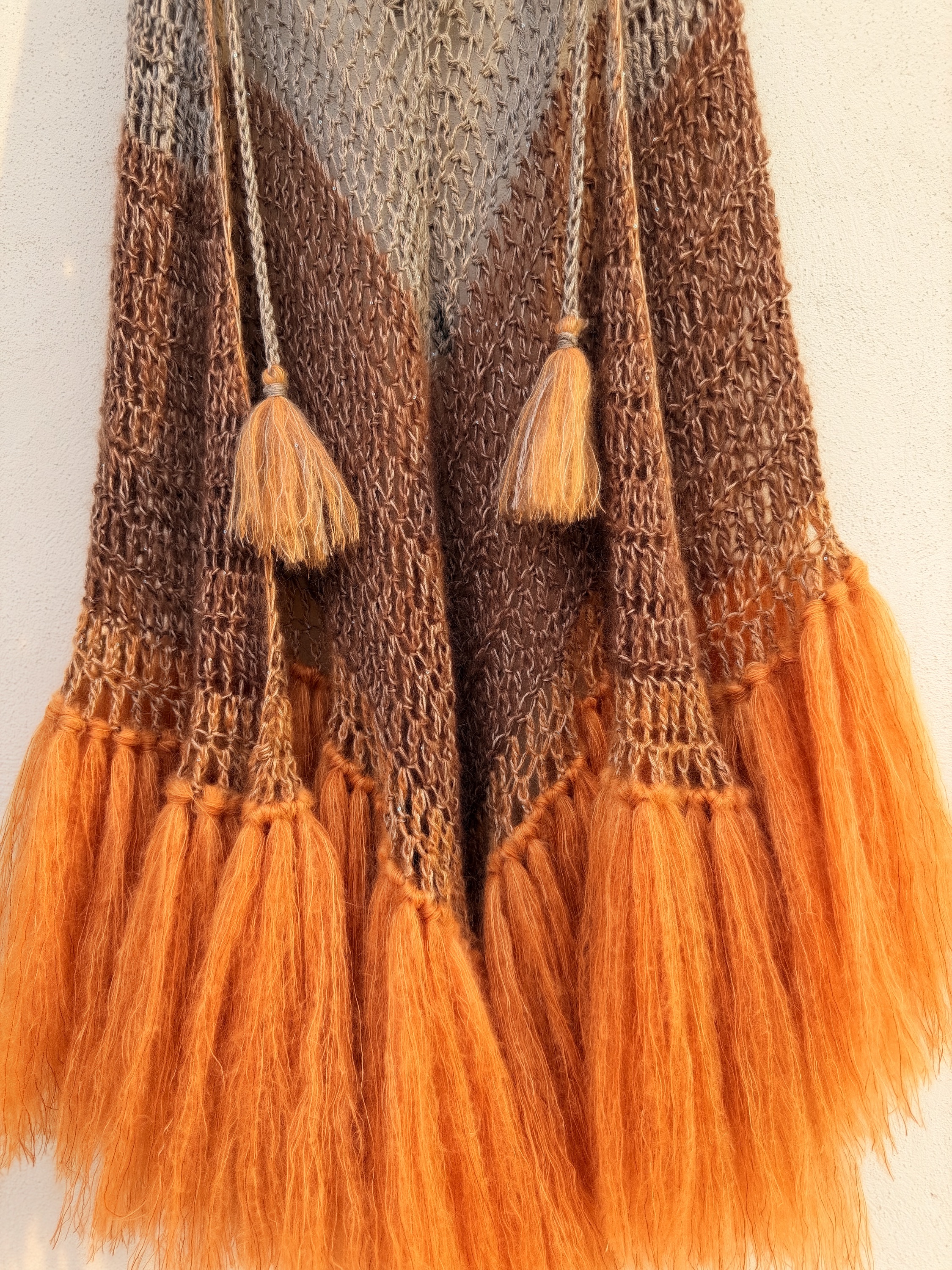 The Alpaca & Mohair Chal Tierra - Imagen 8