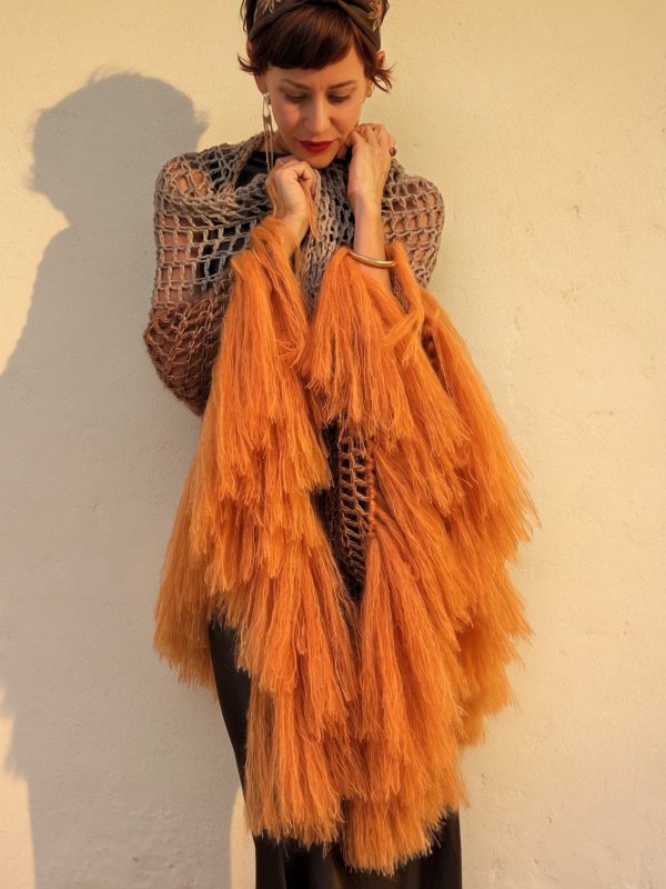 The Alpaca & Mohair Chal Tierra