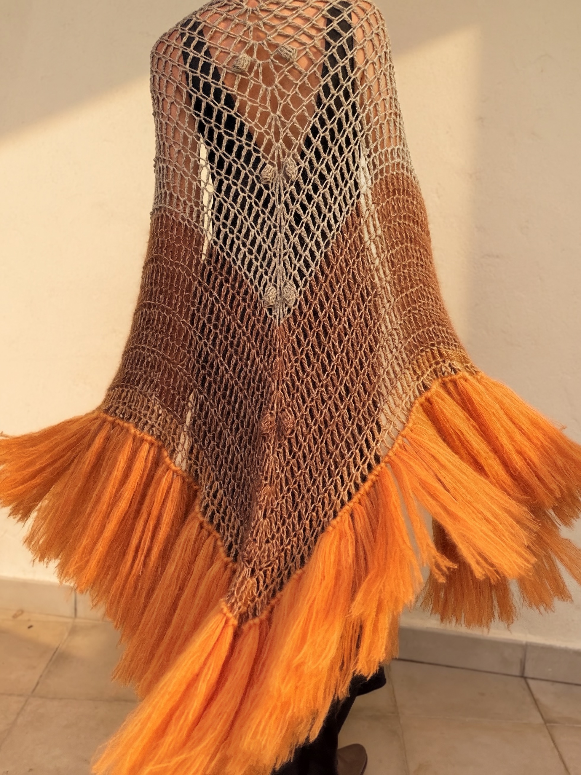 The Alpaca & Mohair Chal Tierra - Imagen 4