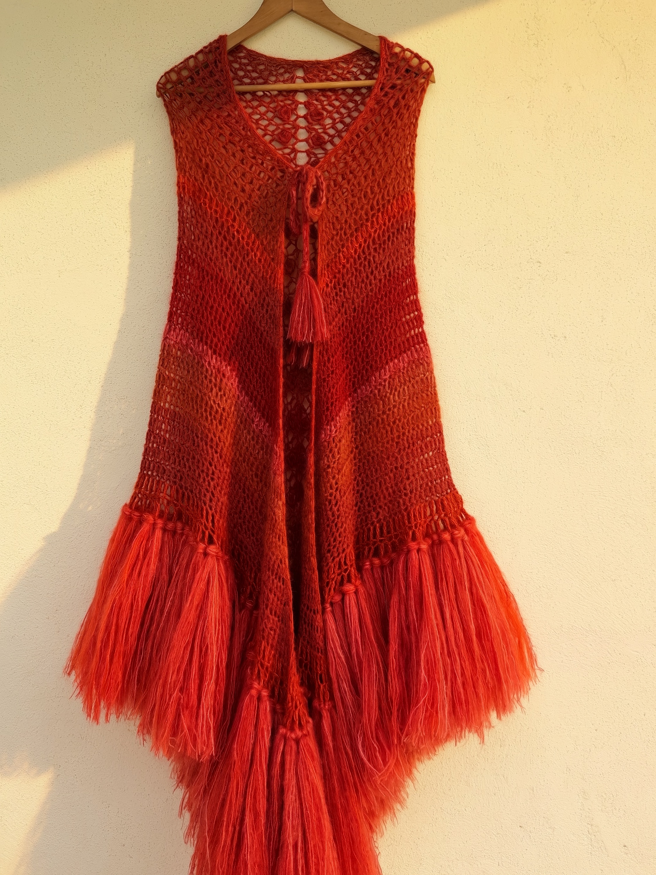 The Alpaca & Mohair Chal Pomelo - Imagen 8