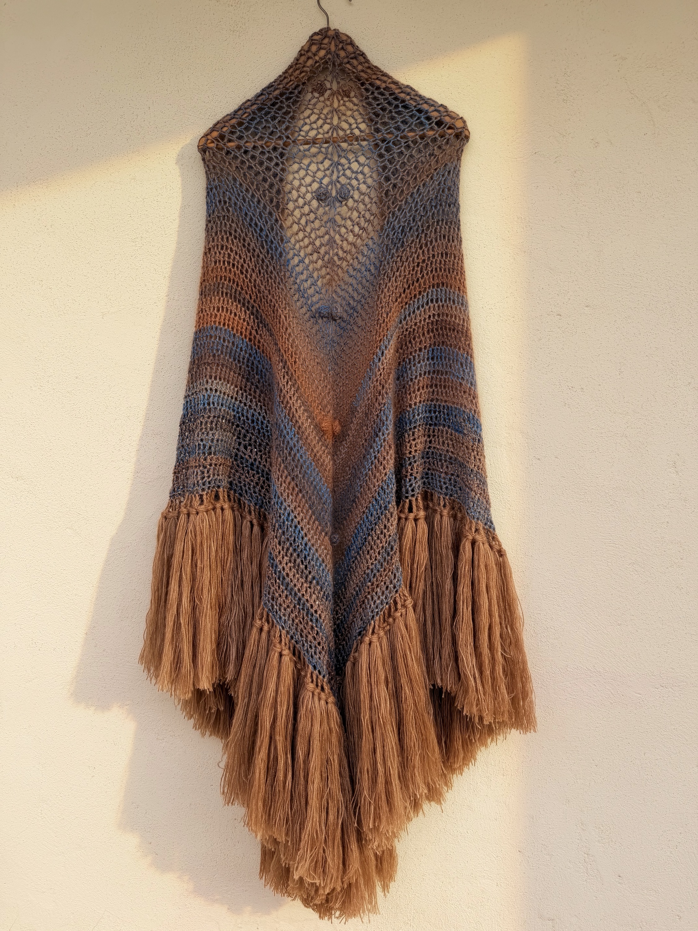 The Merino & Mohair Chal Blue - Imagen 9