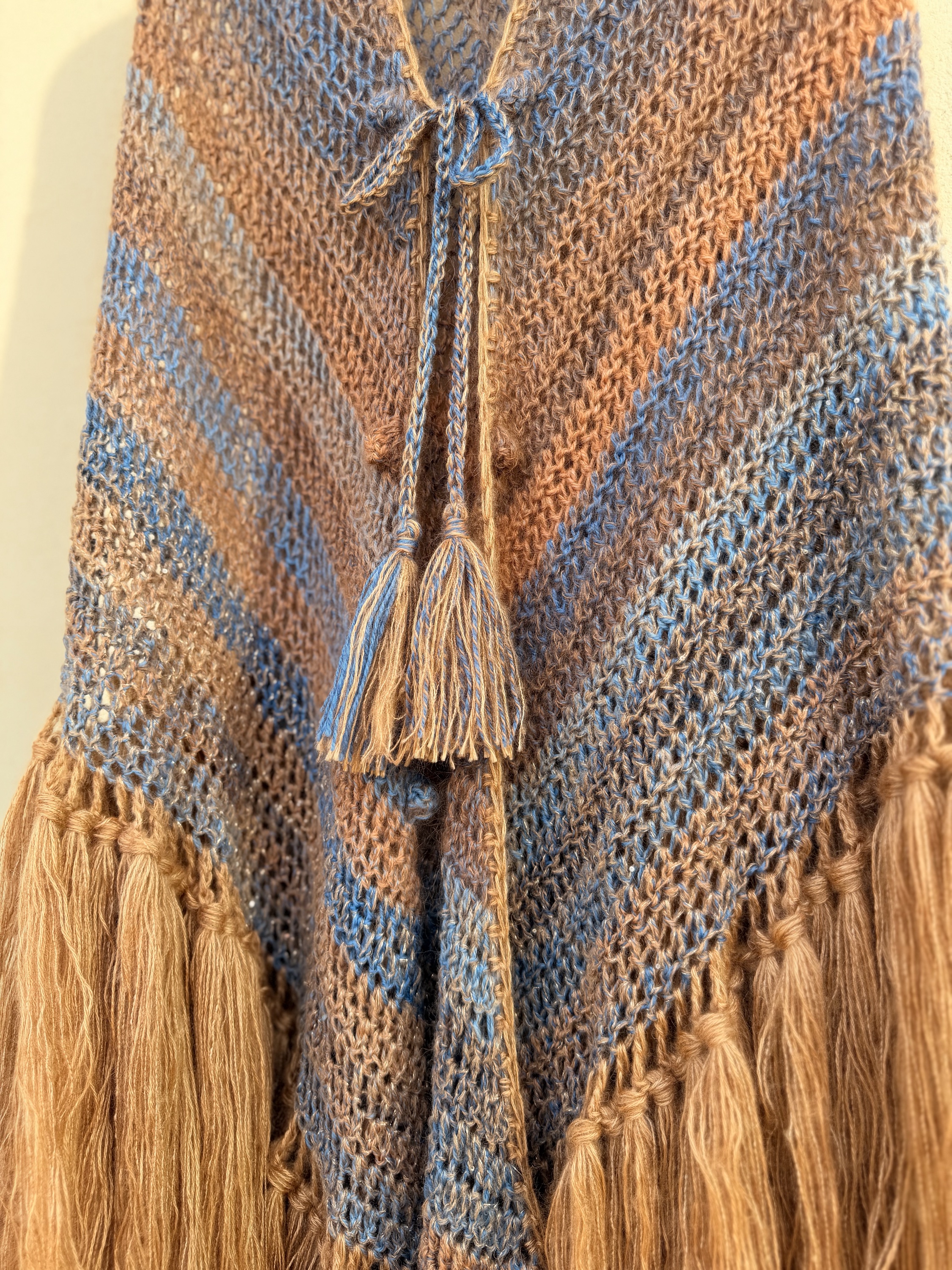 The Merino & Mohair Chal Blue - Imagen 10
